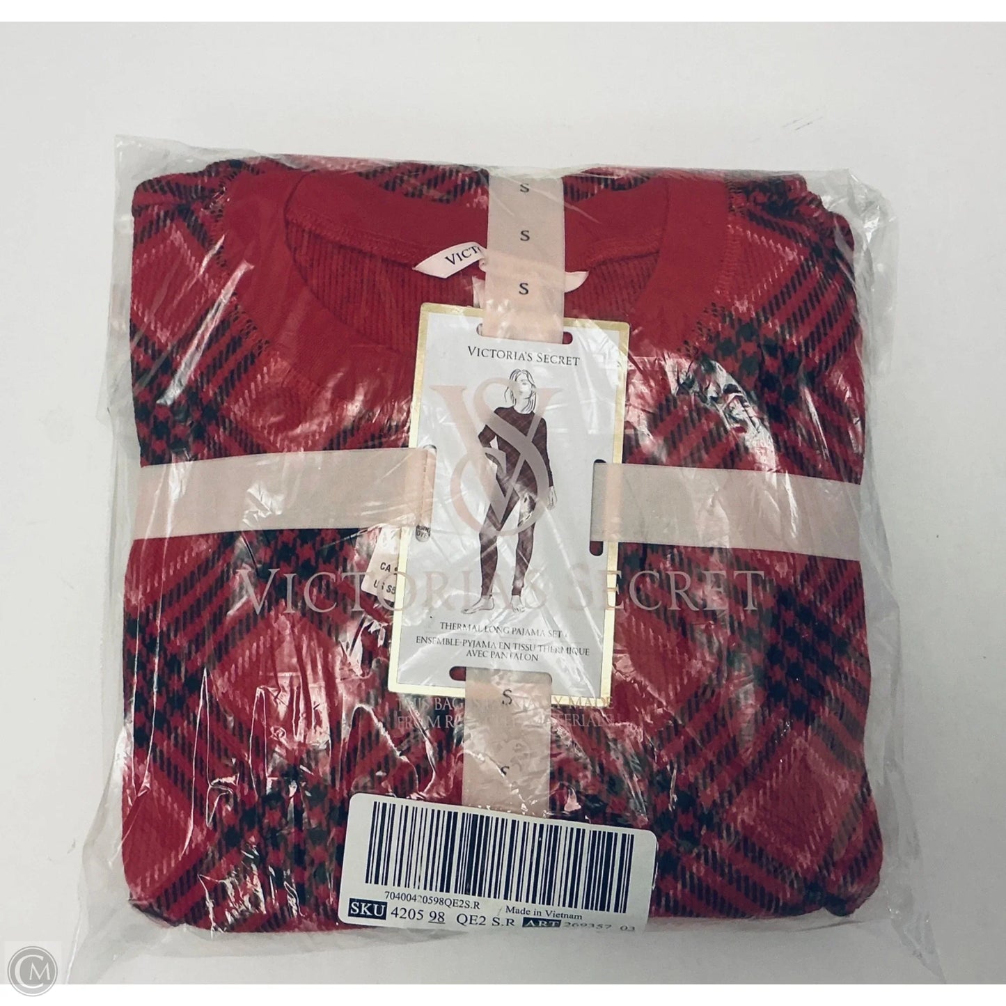 Pajamas 2pc By Victorias Secret In Red, Size: S