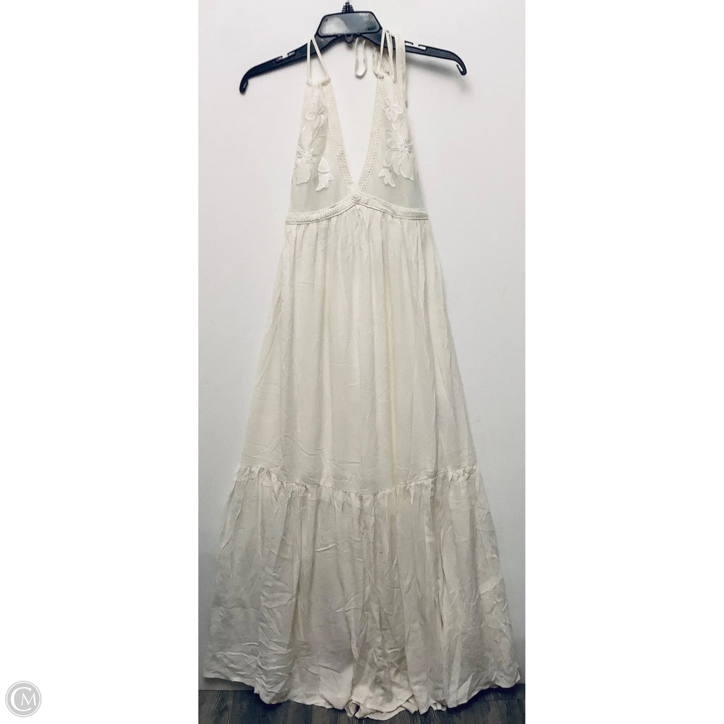 Dress Casual Maxi By Forever 21 In White, Size: S