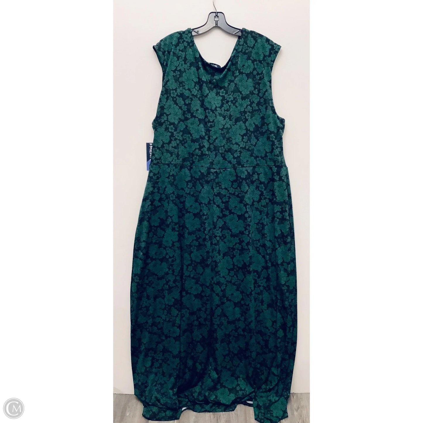 Dress Casual Maxi By Clothes Mentor In Green, Size: 4x