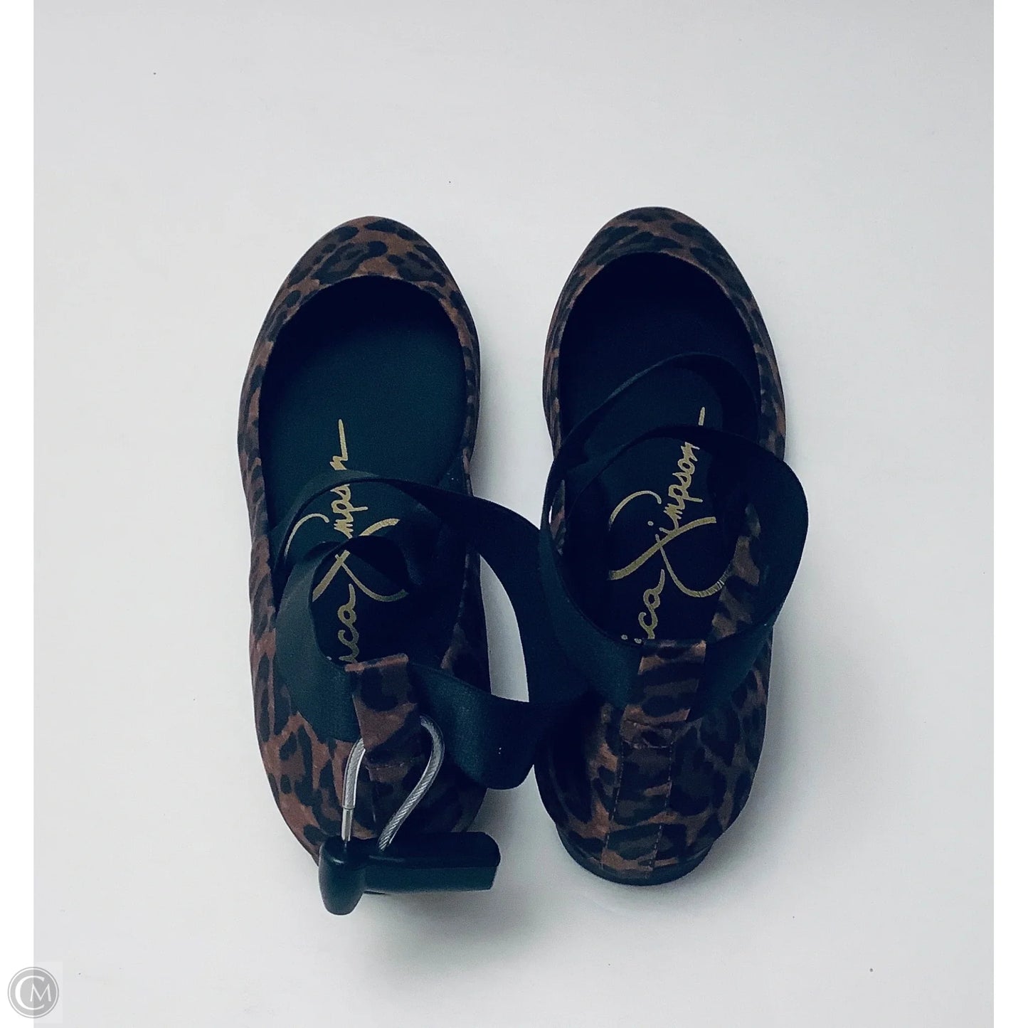 Shoes Flats By Jessica Simpson In Animal Print, Size: 8.5