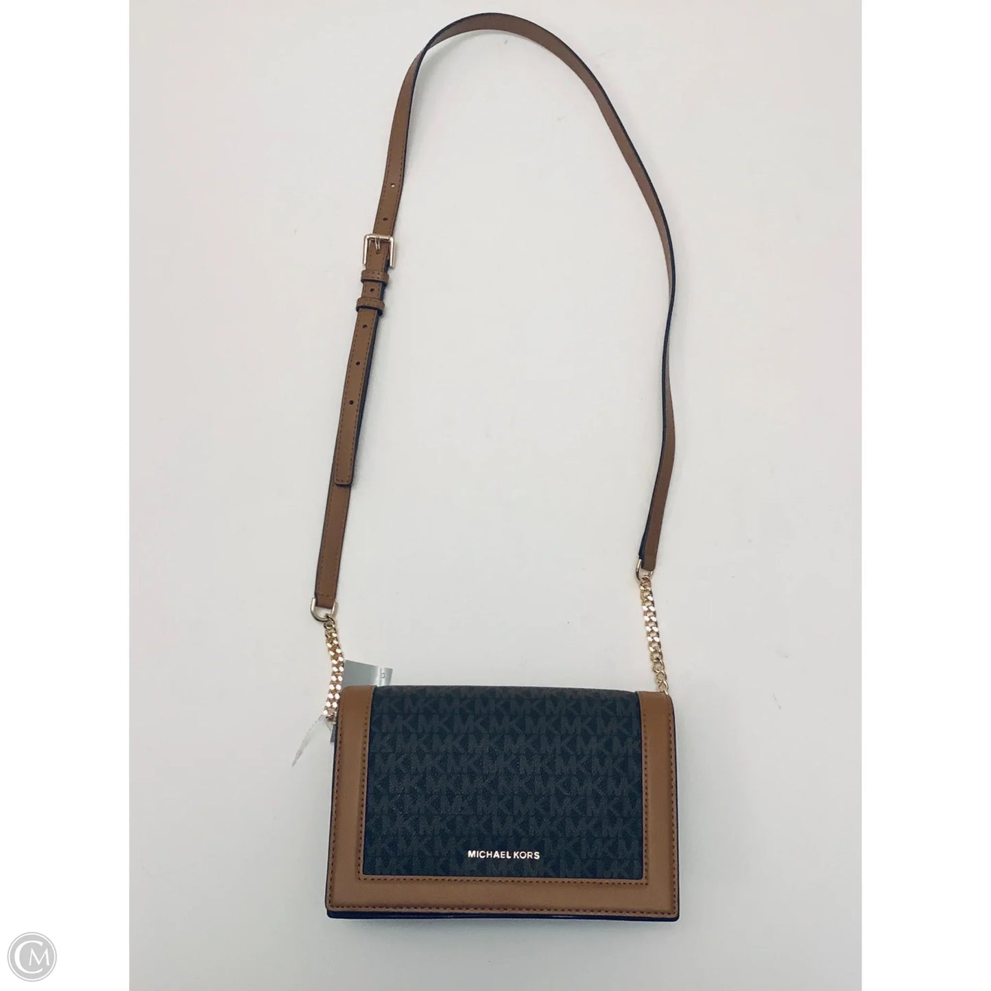 Crossbody Designer By Michael Kors, Size: Medium