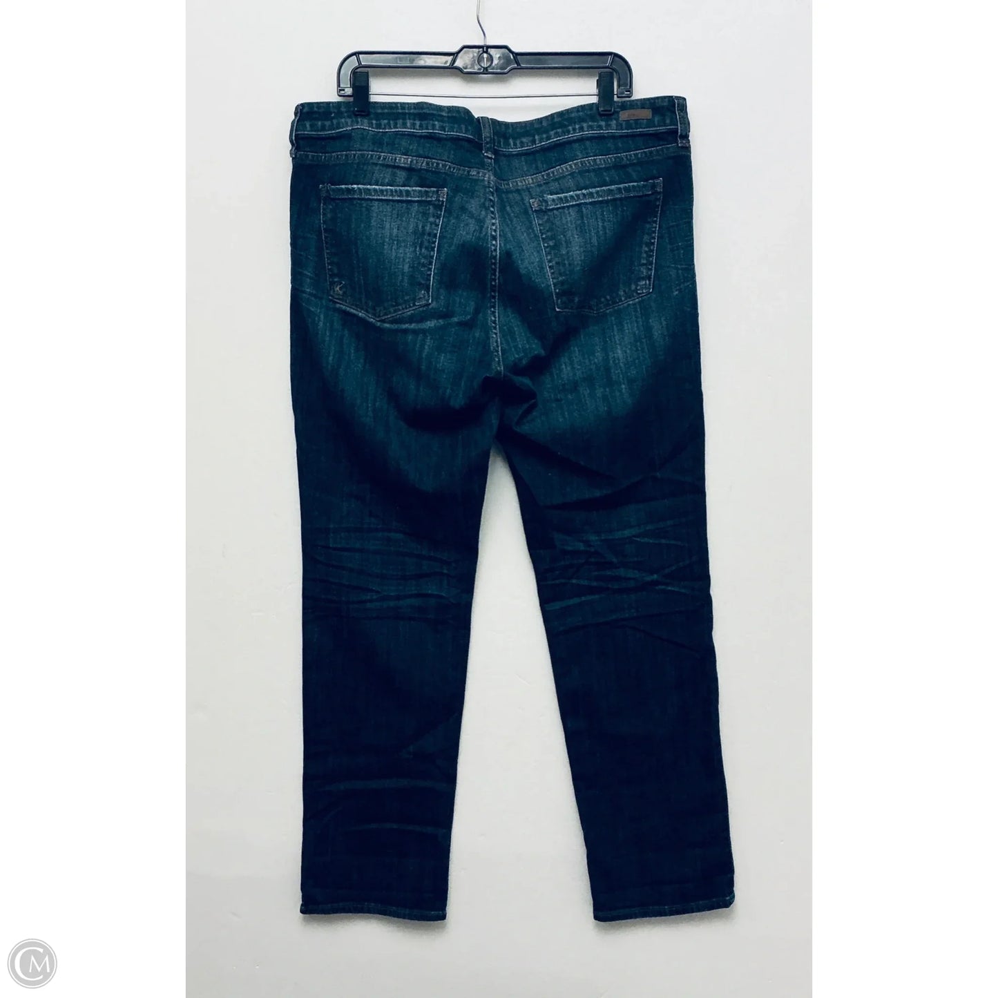 Jeans Straight By Clothes Mentor In Blue Denim, Size: 16
