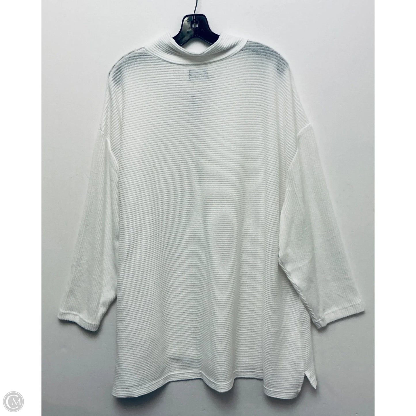 Sweater By Lane Bryant In White, Size: 4x