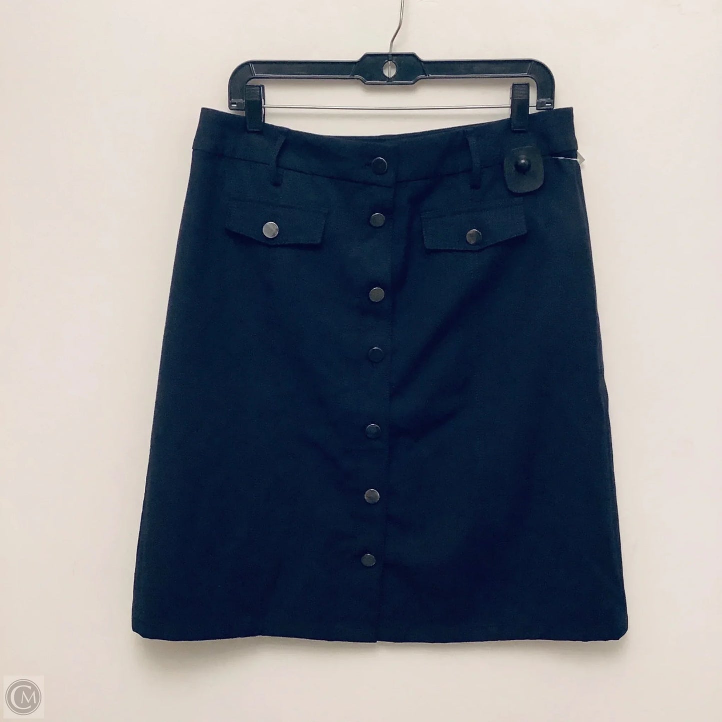 Skirt Midi By Talbots In Navy, Size: 12