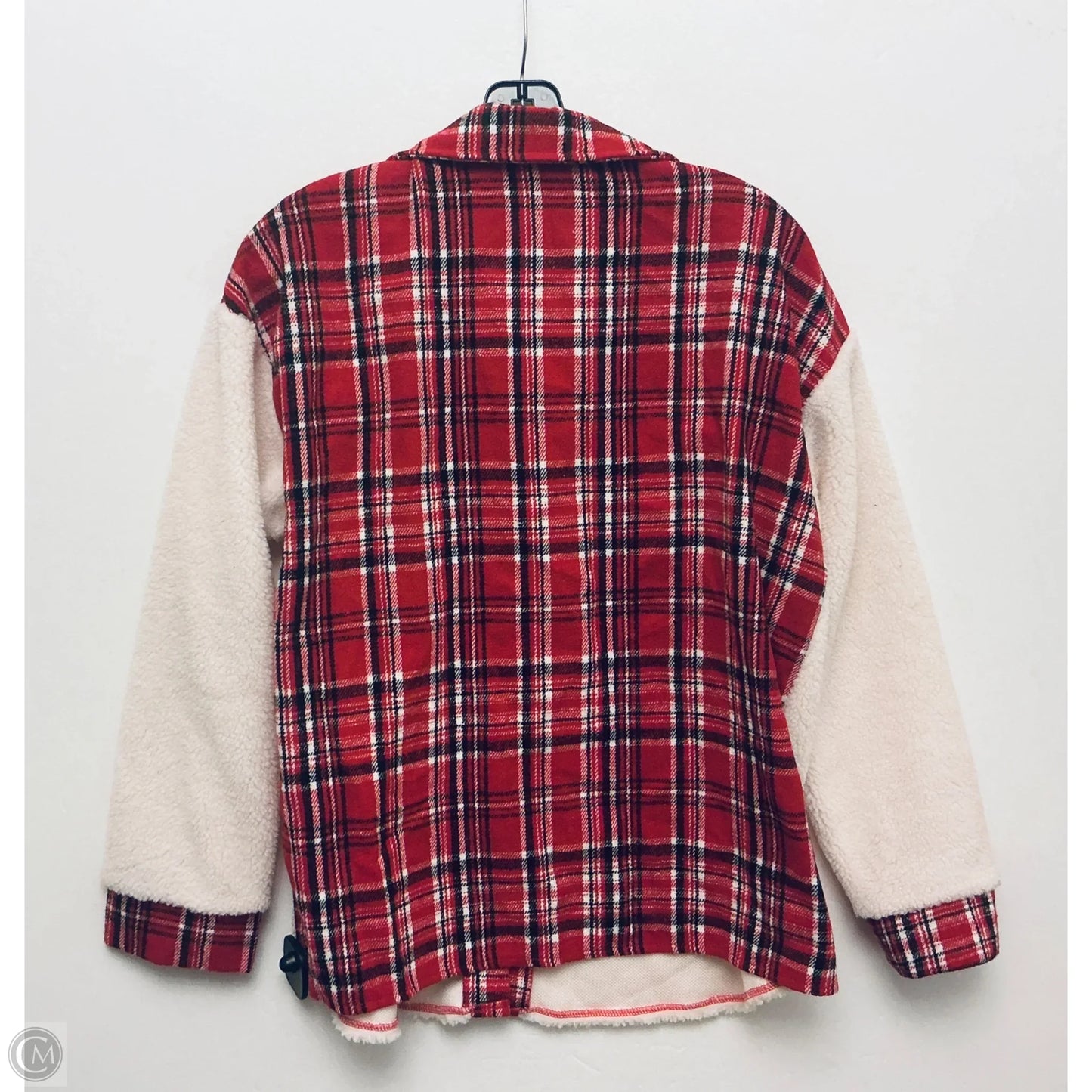 Jacket Fleece By Clothes Mentor In Red, Size: Xs