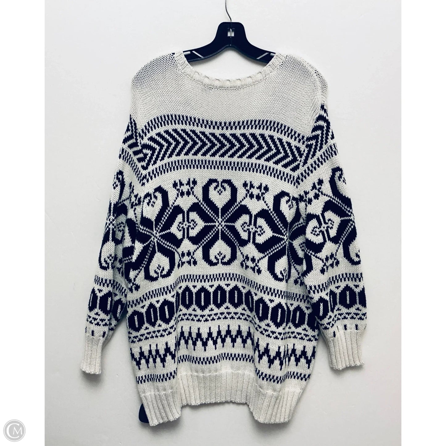 Sweater By Ralph Lauren In White, Size: 2x