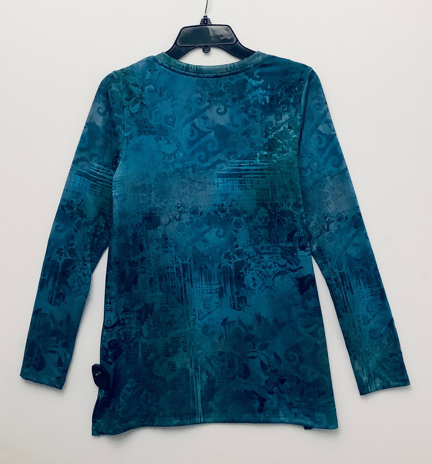 Top Long Sleeve By Soft Surroundings In Green, Size: Xs