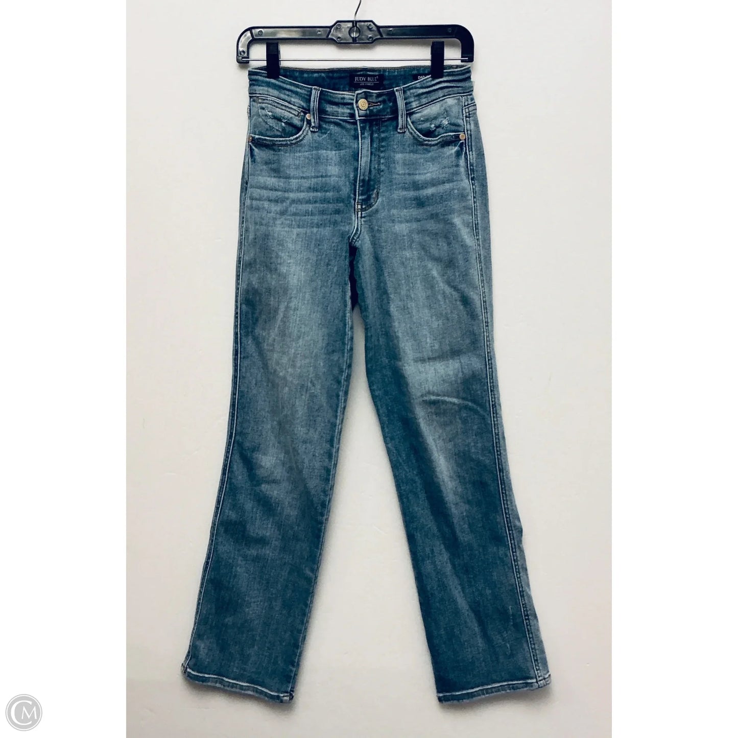 Jeans Wide Leg By Judy Blue In Blue, Size: 0