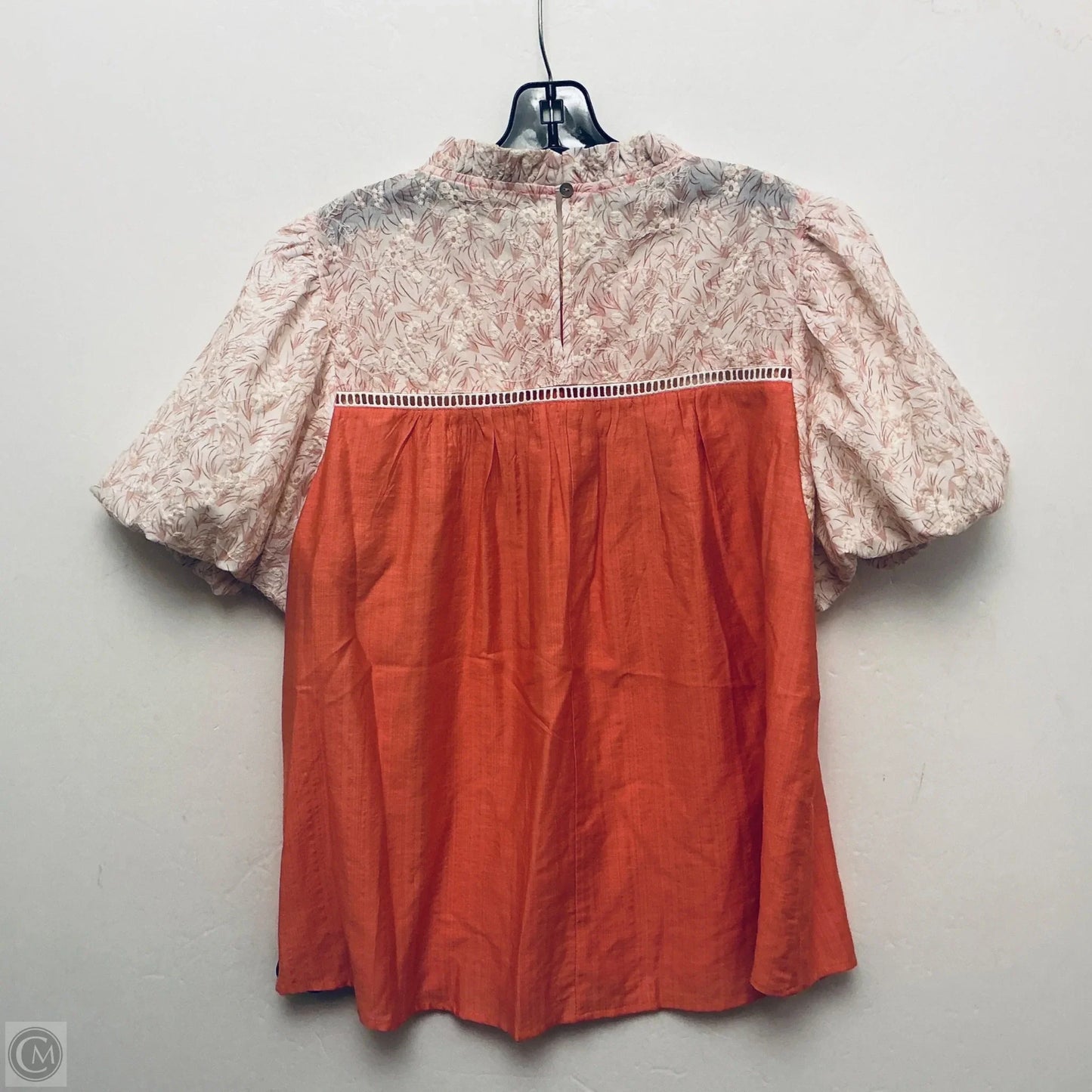 Top Short Sleeve By Jodifl In Floral Print, Size: M