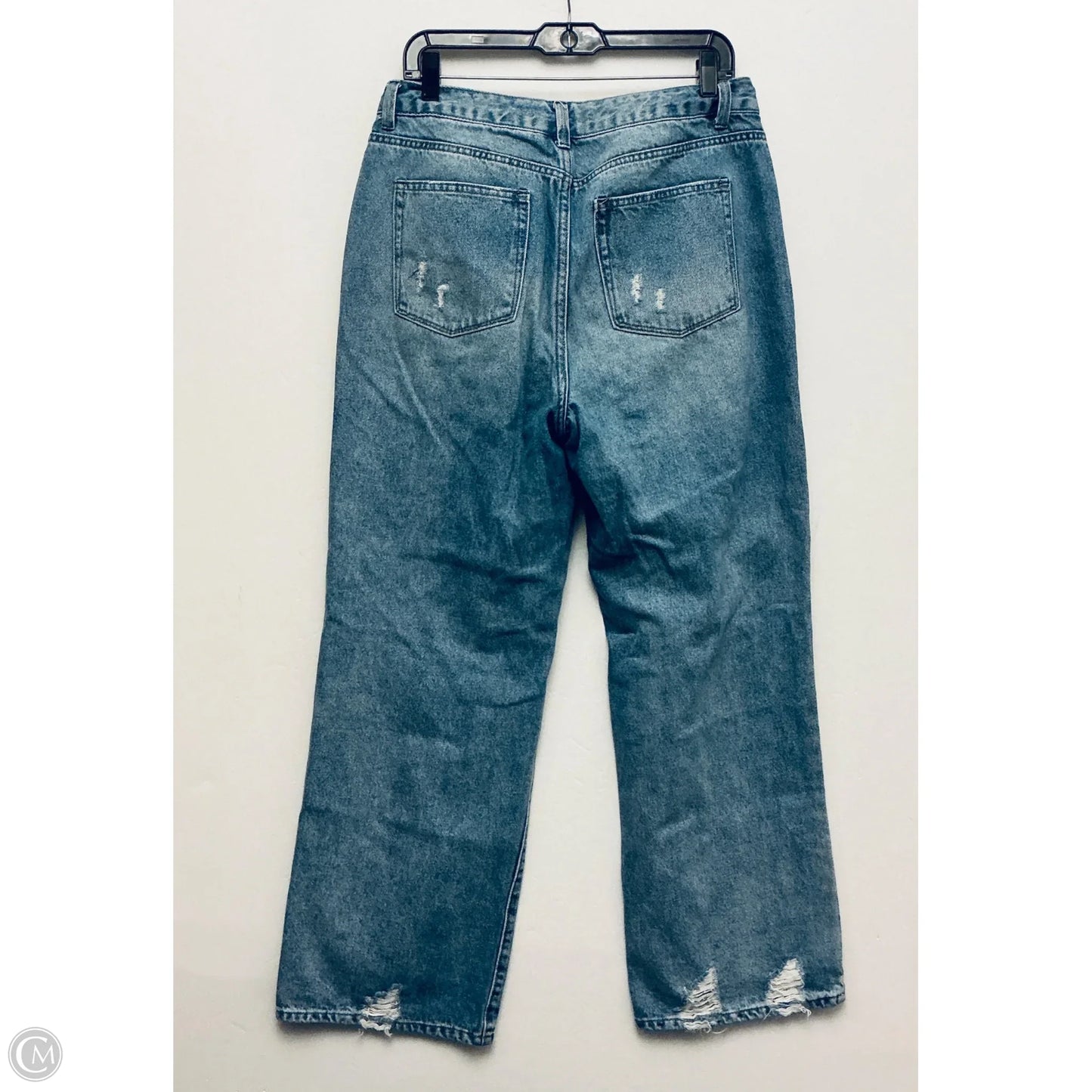 Jeans Wide Leg By No Boundaries In Blue, Size: 14