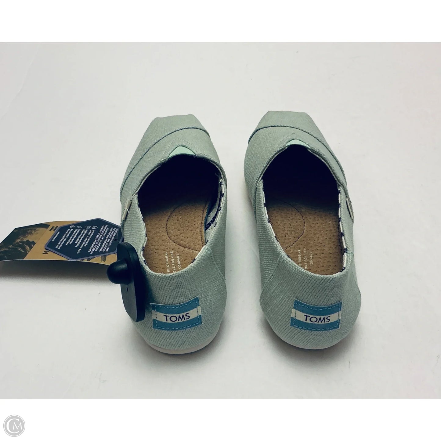 Shoes Flats By Toms In Green, Size: 7