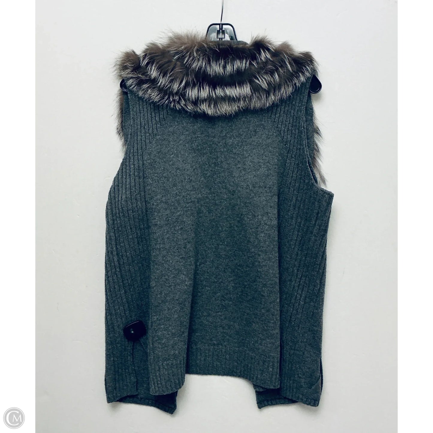 Sweater By Alberto Makali In Grey, Size: L