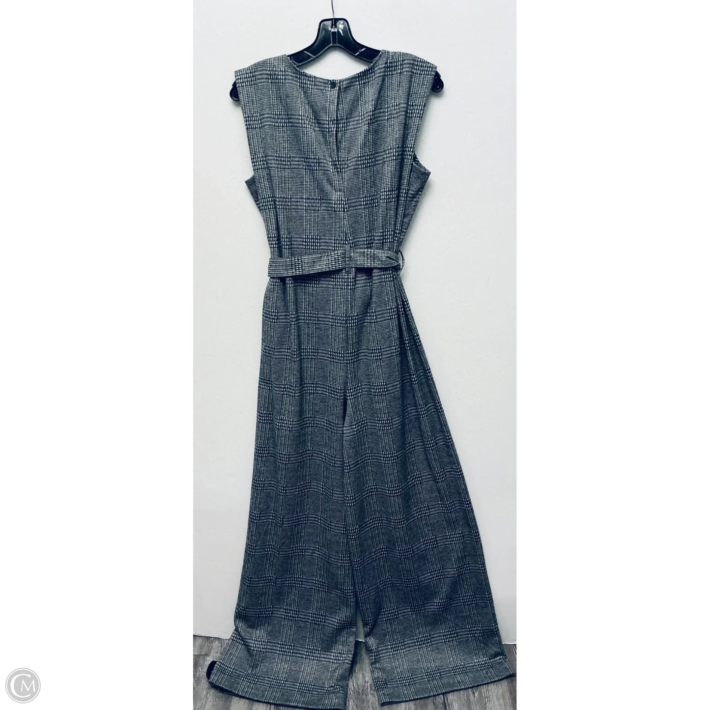 Jumpsuit By Max Studio In Checkered Pattern, Size: S