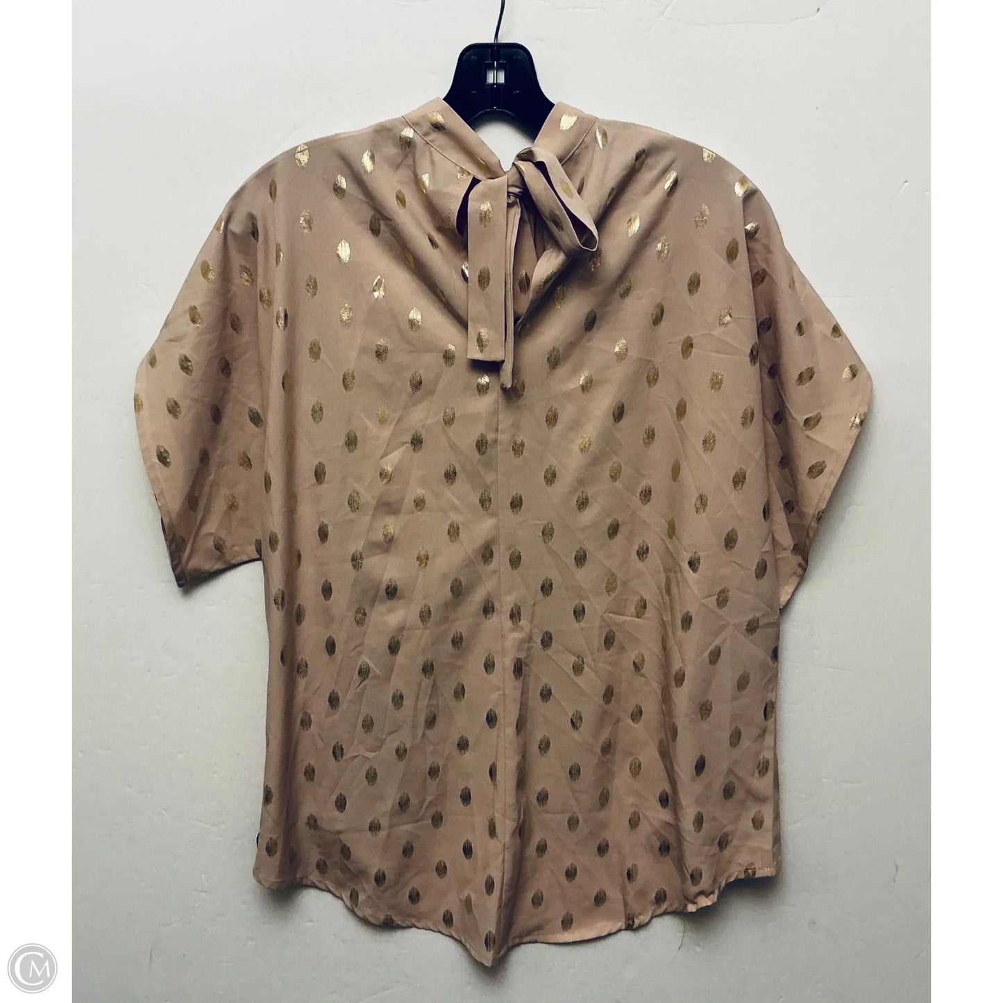 Top Sleeveless By Shein In Tan, Size: M