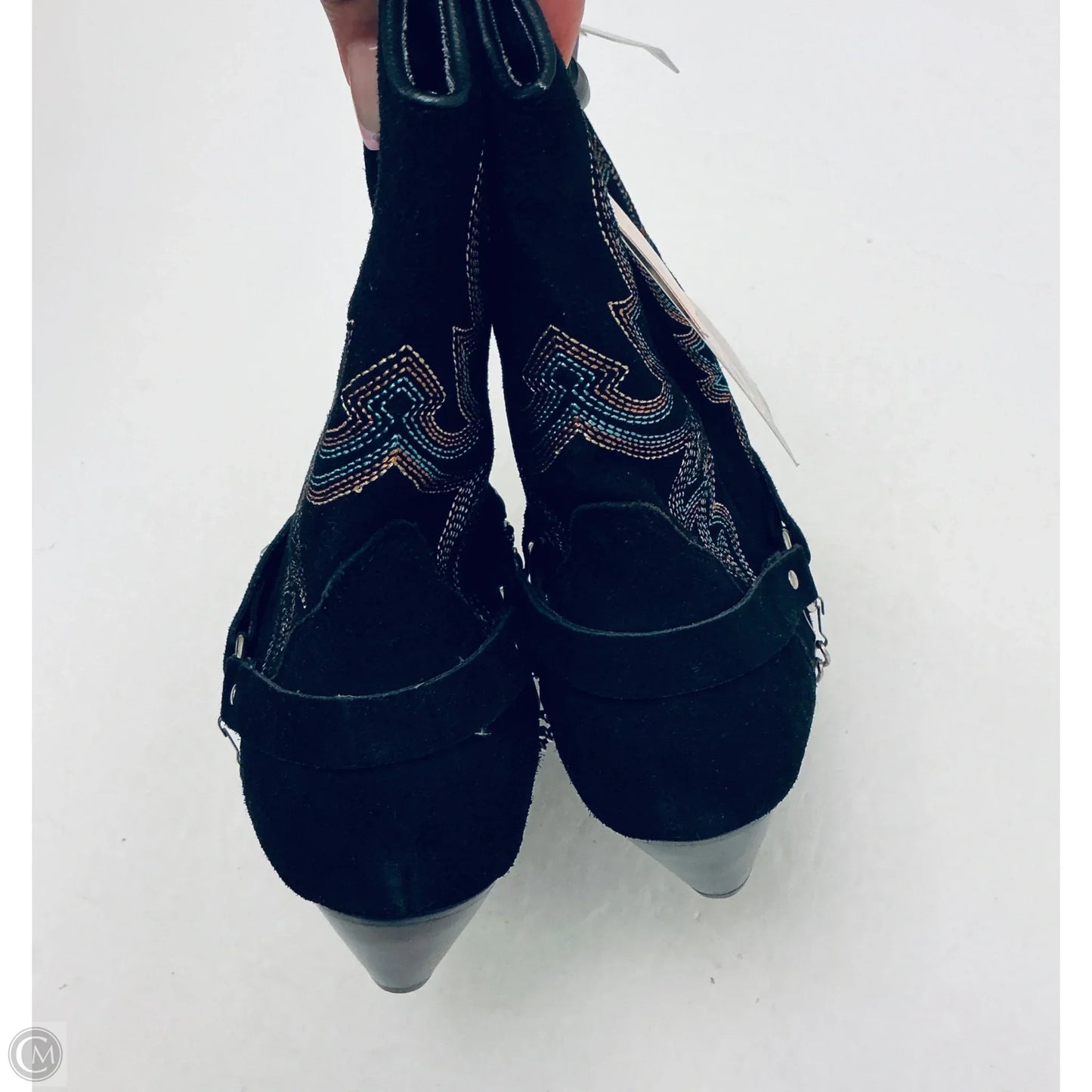 Boots Western By Dingo In Black, Size: 7