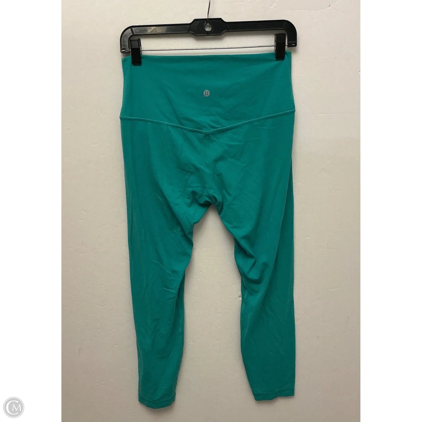 Athletic Leggings By Lululemon In Green, Size: 10