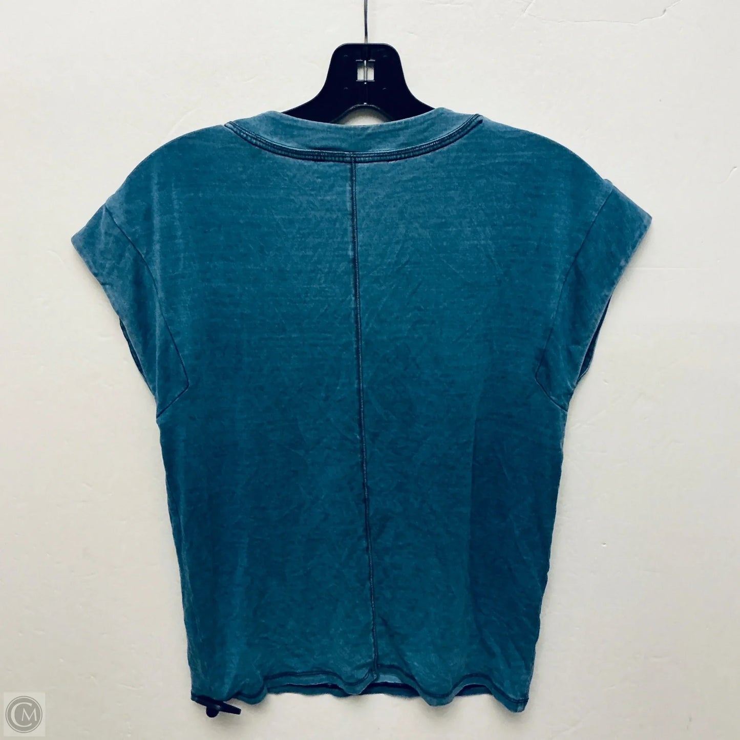 Top Short Sleeve By White House Black Market In Blue, Size: Xxs
