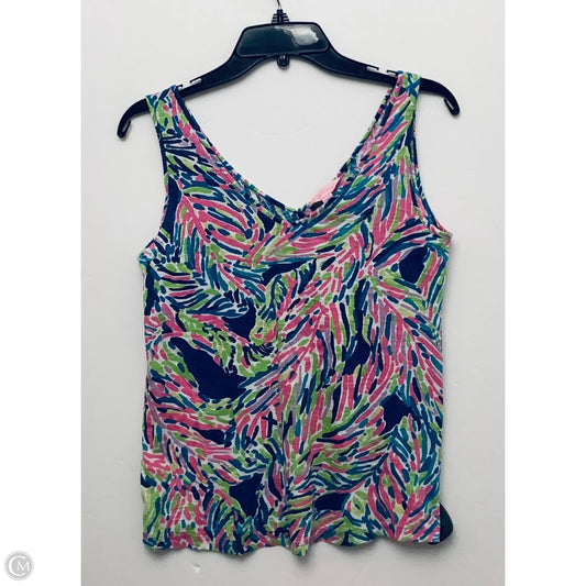 Tank Top Designer By Lilly Pulitzer In Multi-colored, Size: S