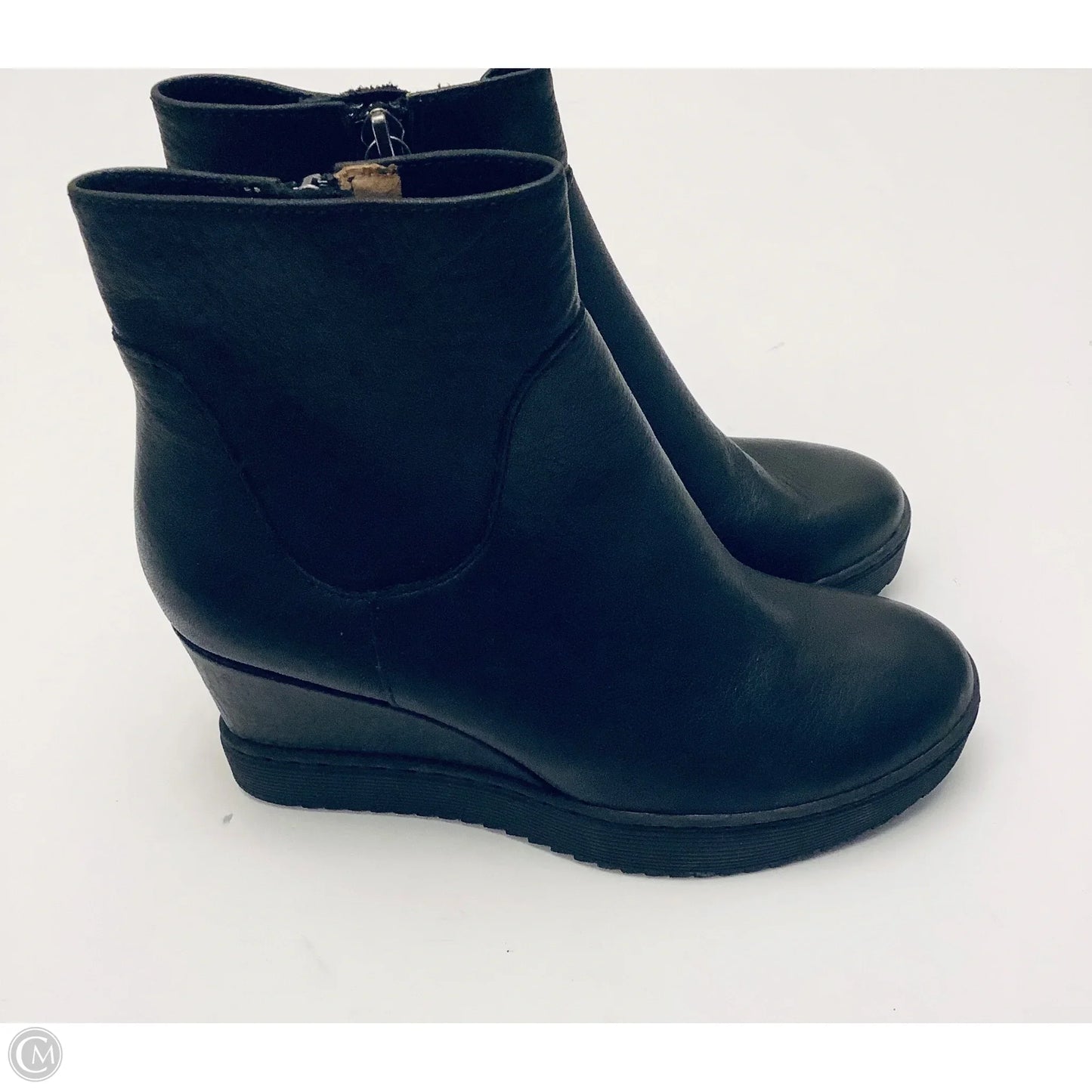 Boots Ankle Flats By Sofft In Black, Size: 6
