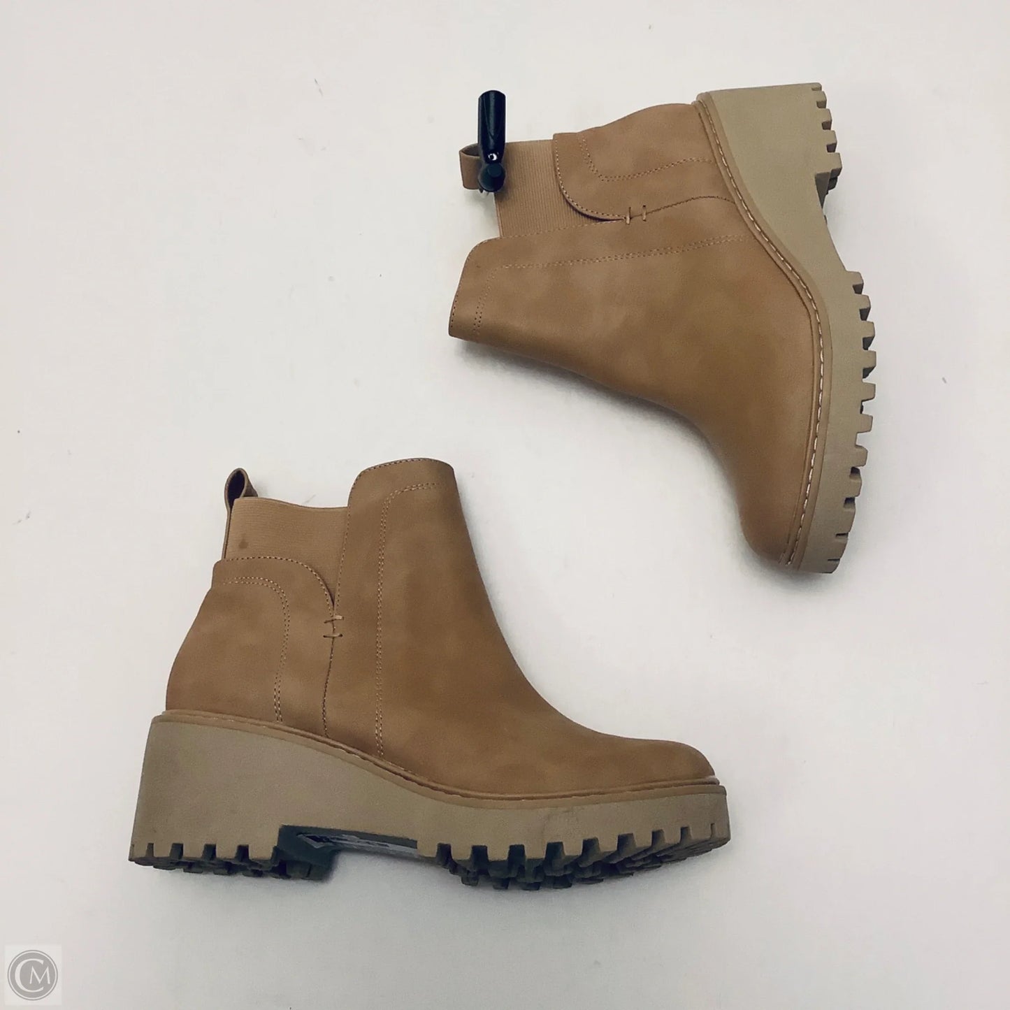 Boots Ankle Heels By Dolce Vita In Tan, Size: 6