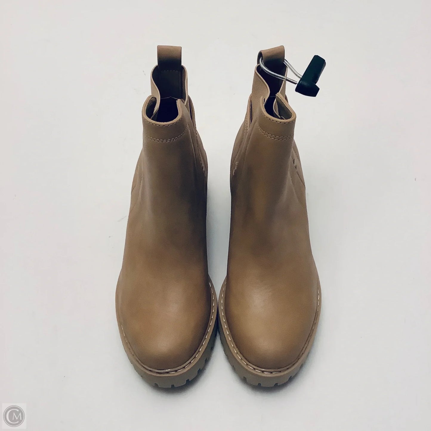Boots Ankle Heels By Dolce Vita In Tan, Size: 6