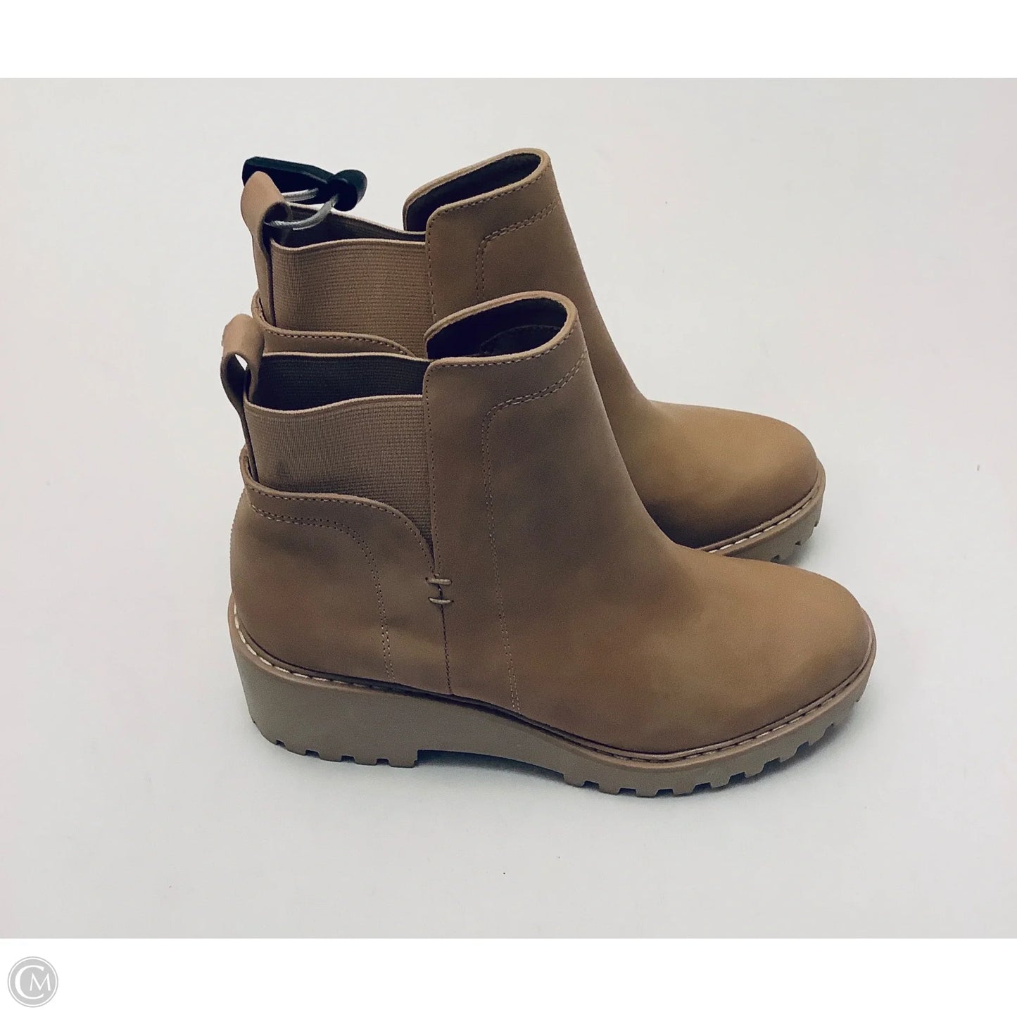 Boots Ankle Heels By Dolce Vita In Tan, Size: 6