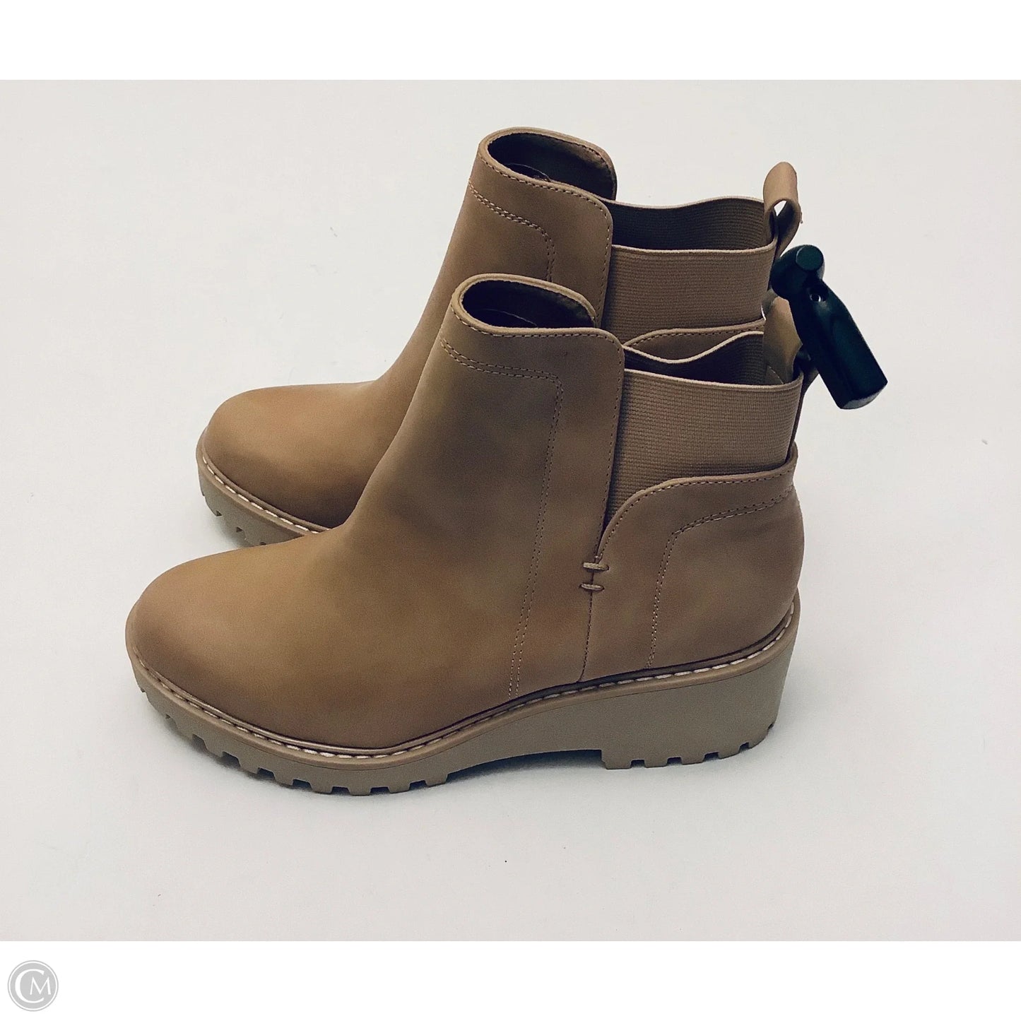 Boots Ankle Heels By Dolce Vita In Tan, Size: 6