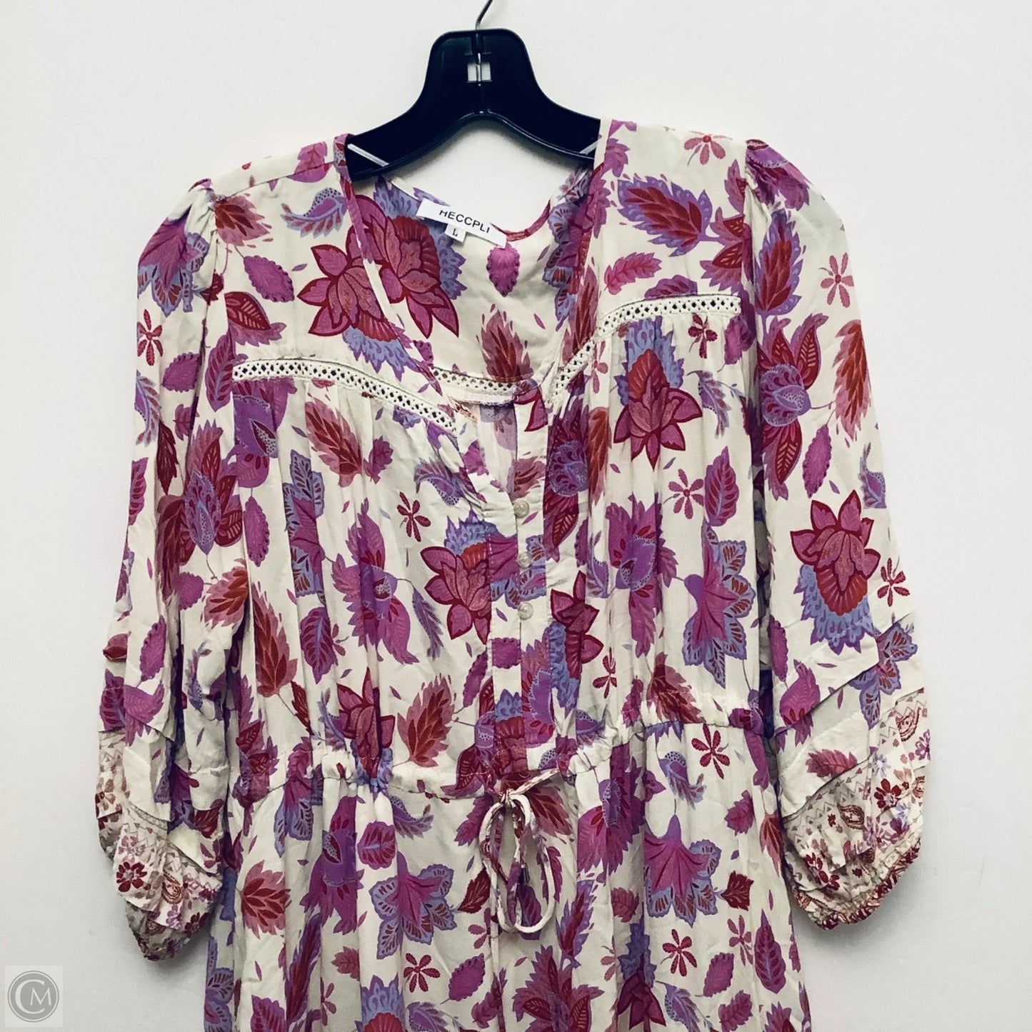 Dress Casual Maxi By Cme In Pink, Size: L