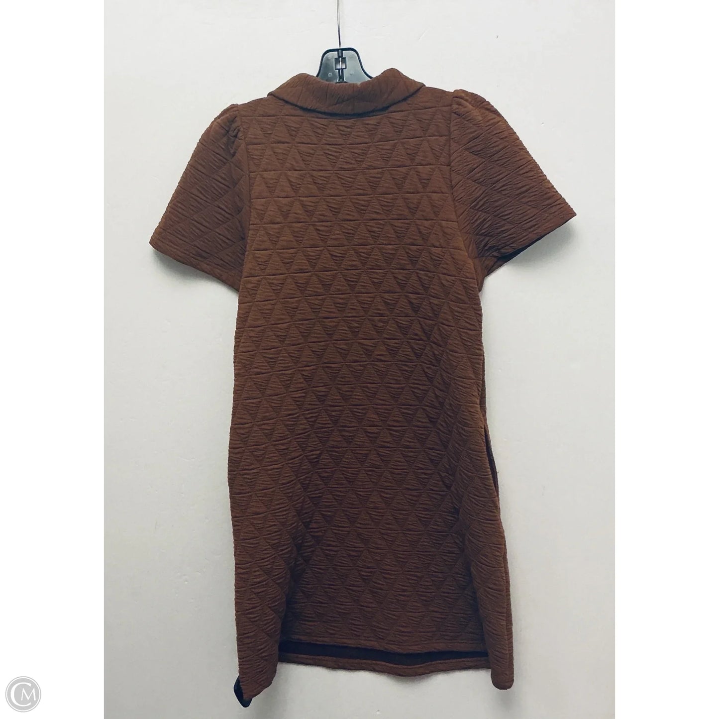 Dress Casual Short By See And Be Seen In Brown, Size: M