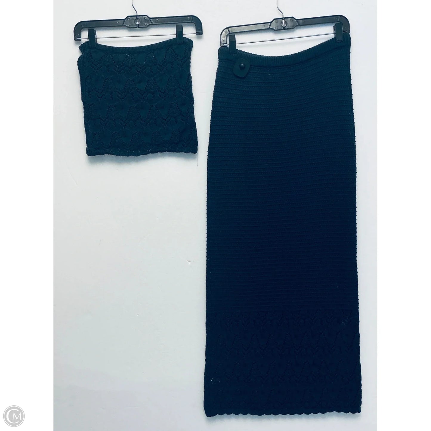 Skirt Set 2pc By Vintage Havana In Navy, Size: M