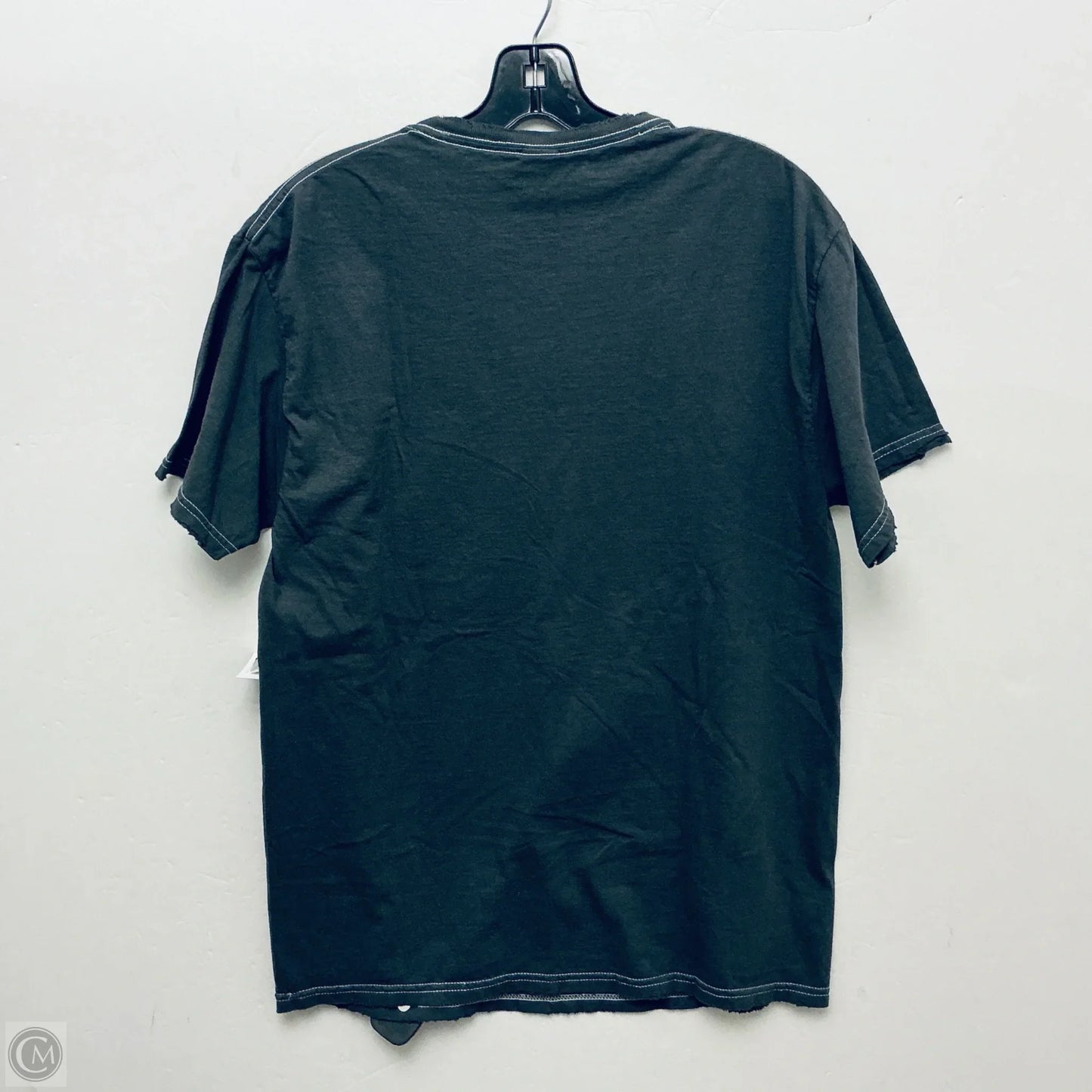 Top Short Sleeve Basic By Cmc In Grey, Size: M