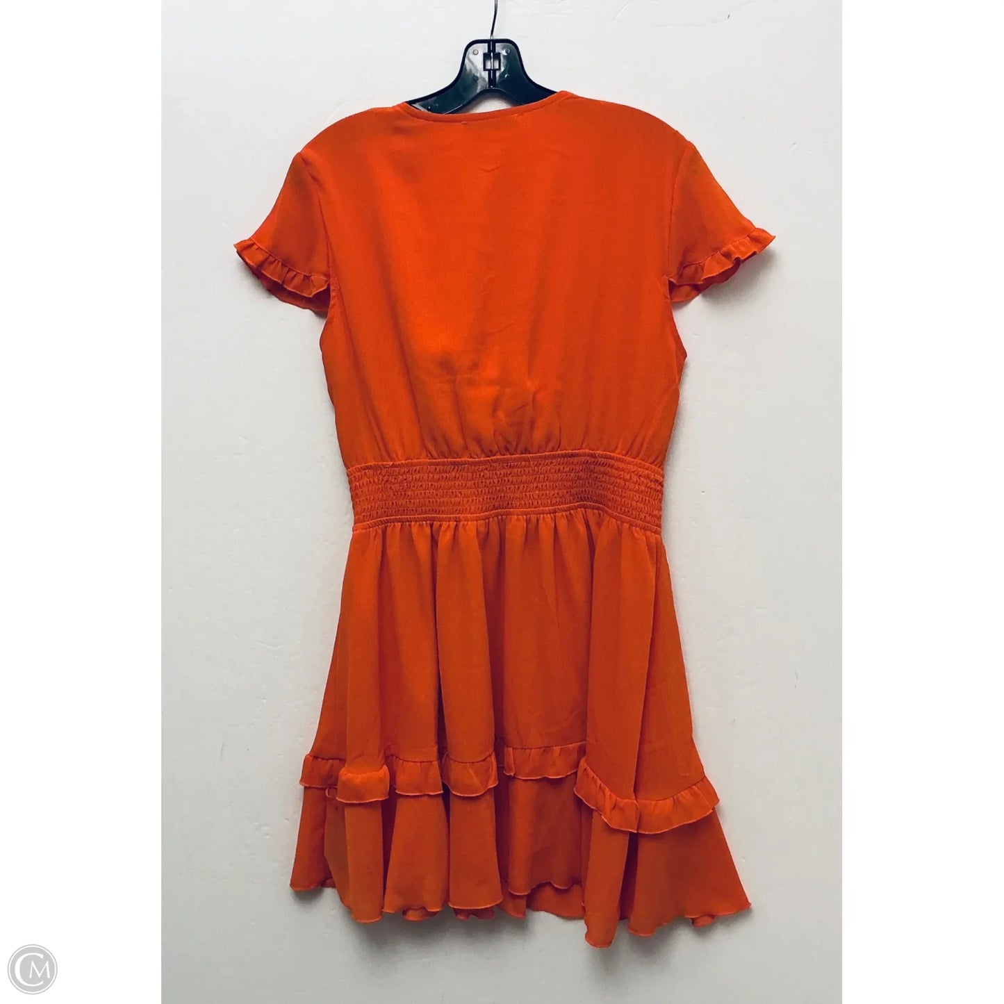 Dress Casual Short By Prettygarden In Orange, Size: L