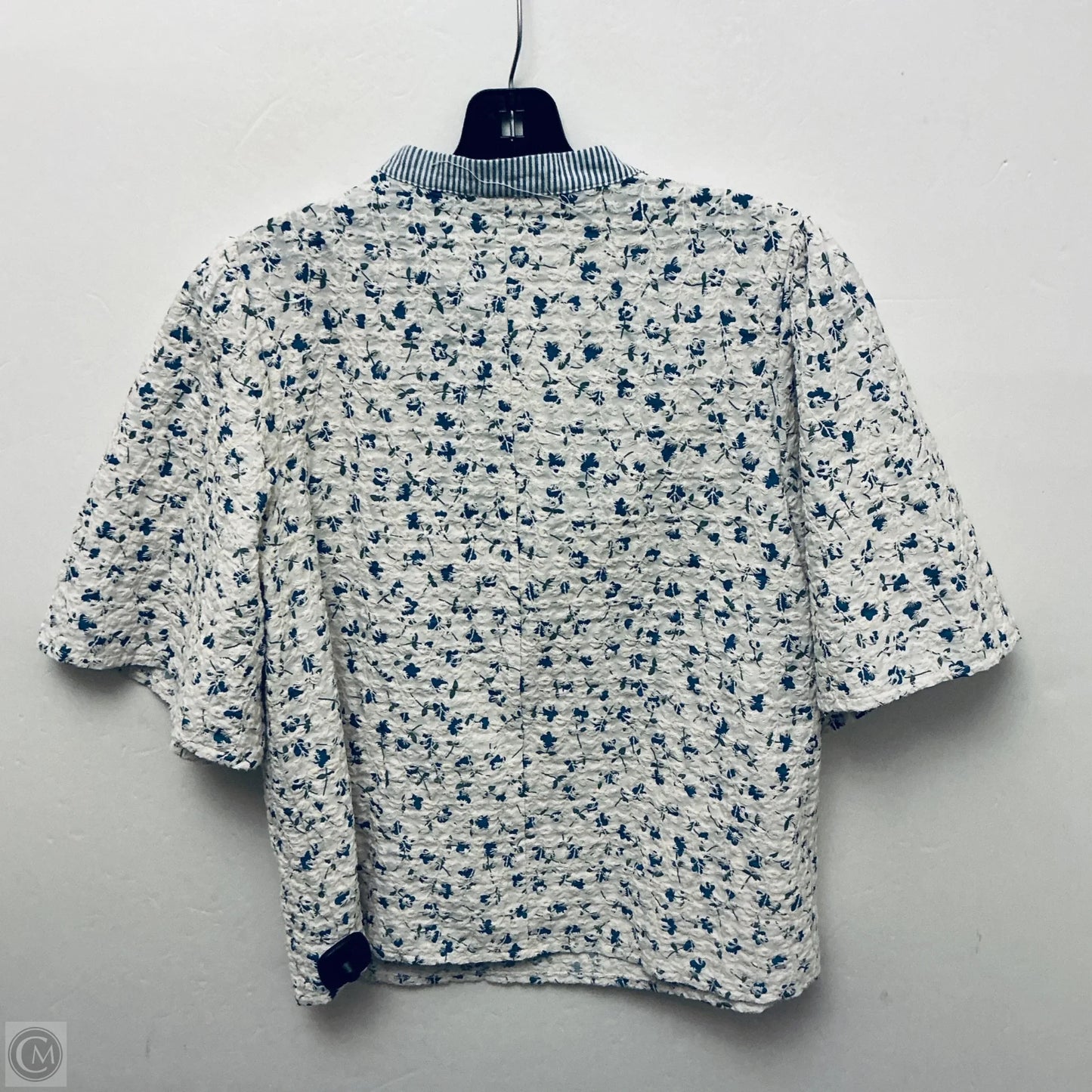 Top Short Sleeve By Voy In Floral Print, Size: M
