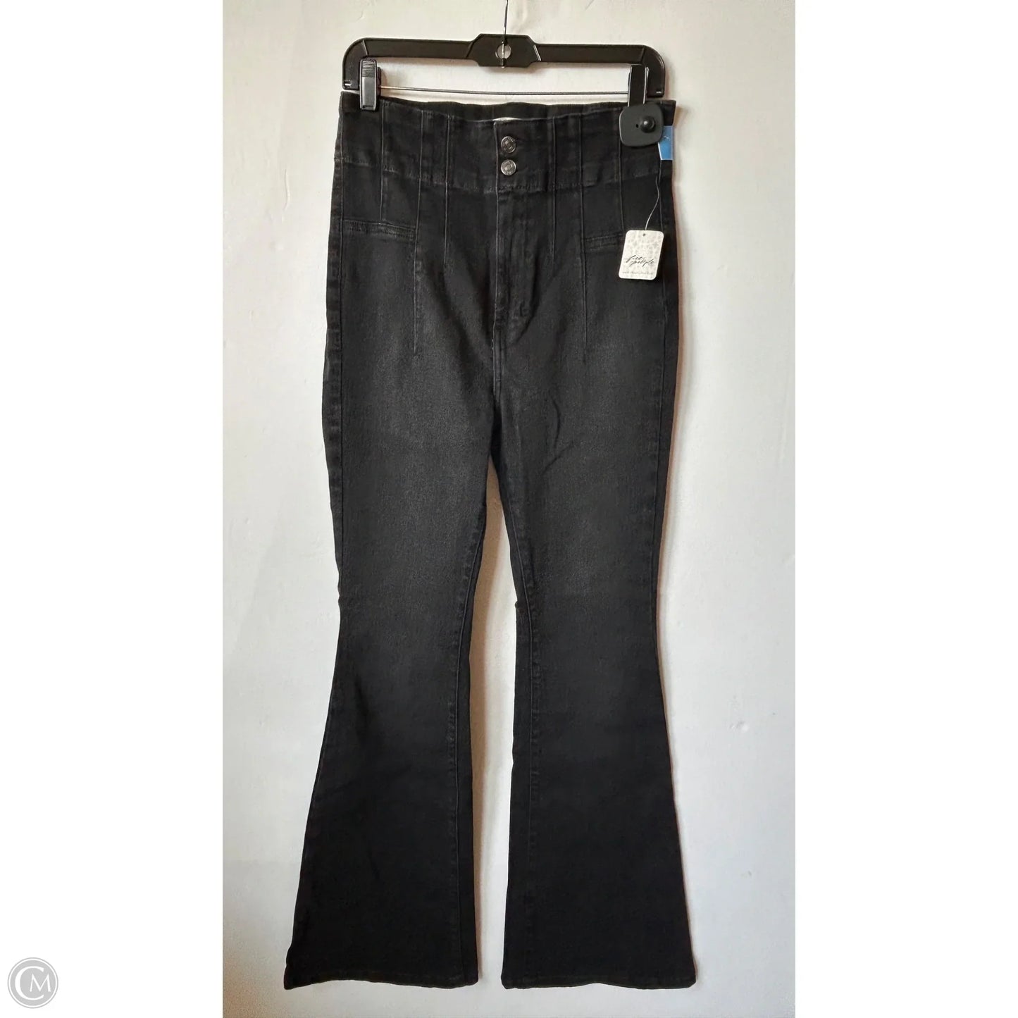 Jeans By We The Free In Black Denim, Size: 10