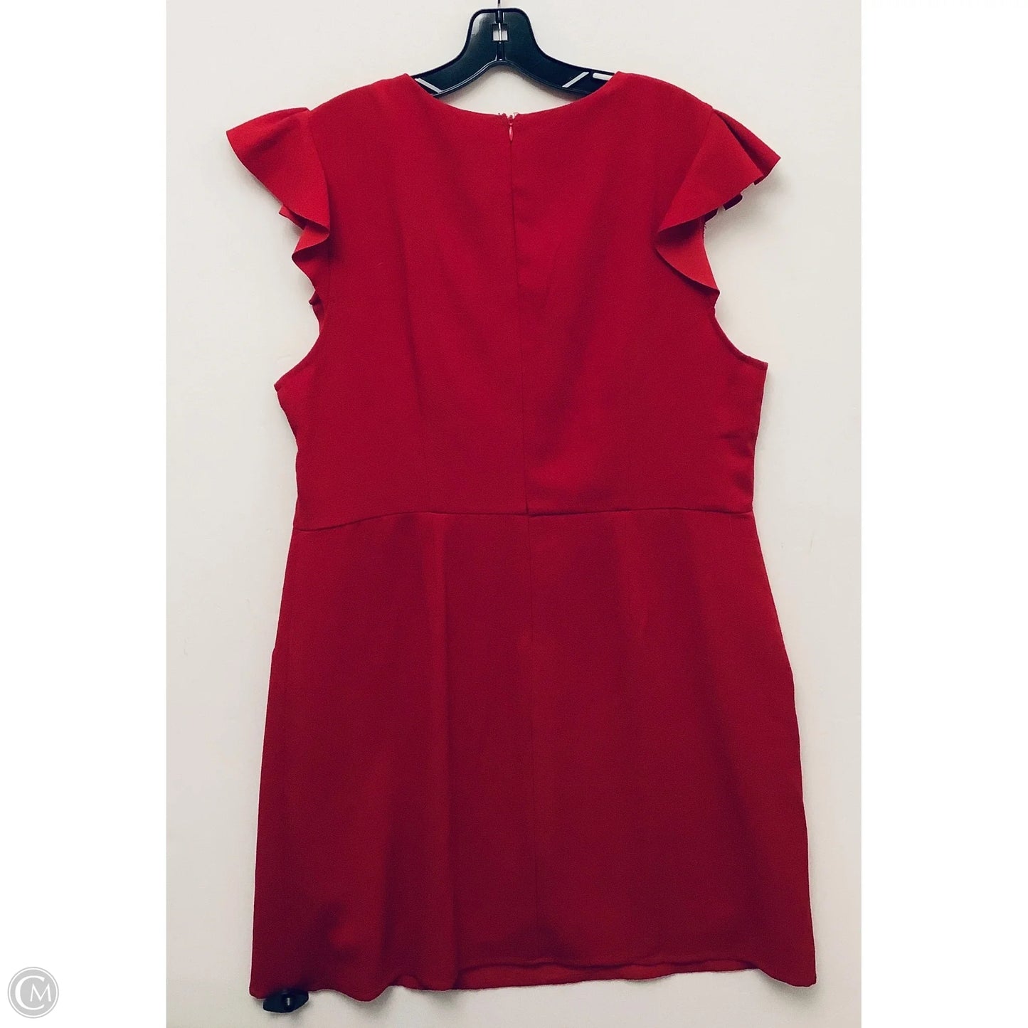 Dress Work By She + Sky In Red, Size: 2x