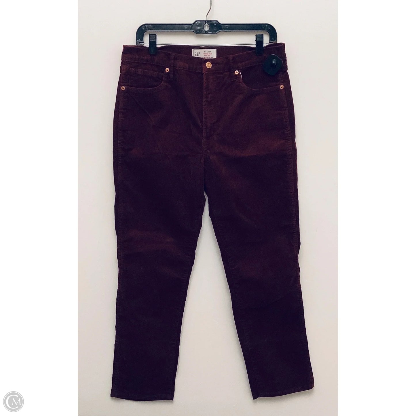 Pants Corduroy By Gap In Maroon, Size: 12