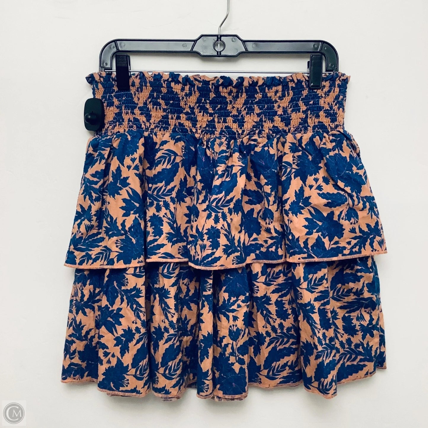 Skirt Midi By Universal Thread In Blue & Pink, Size: L