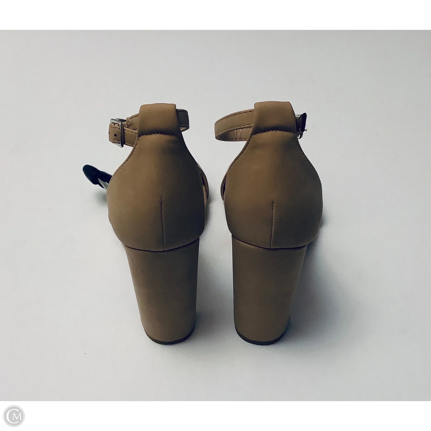 Shoes Heels Block By Cme In Tan, Size: 7.5