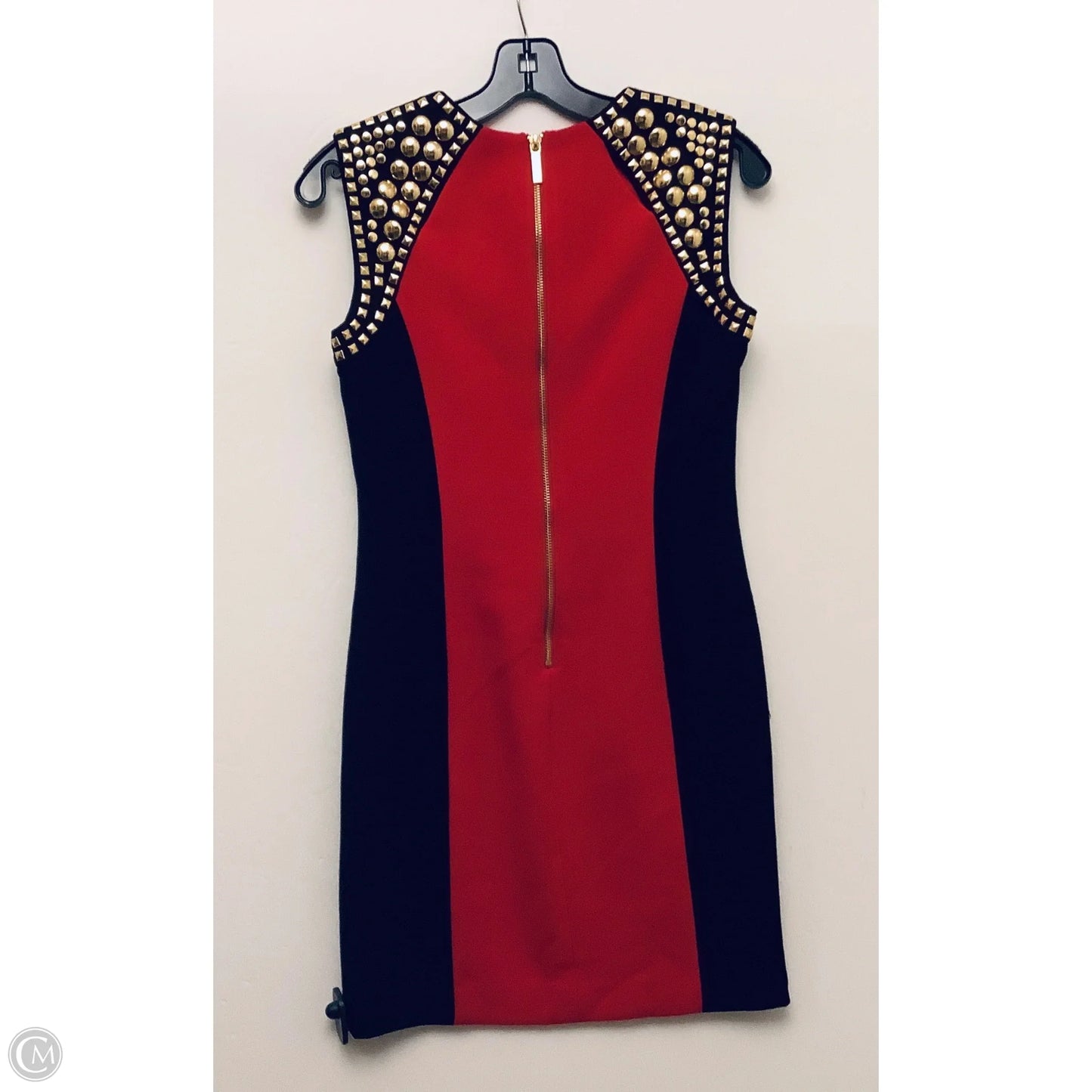 Dress Work By Michael By Michael Kors In Black & Red, Size: Xs