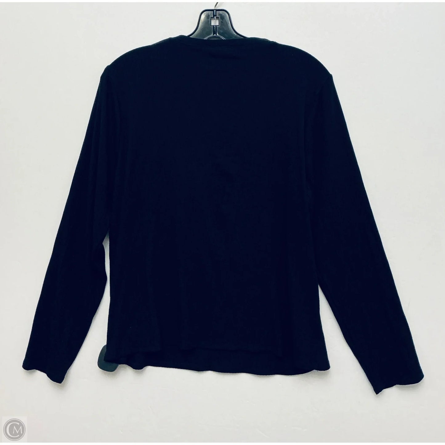 Top Long Sleeve By Splendid In Black, Size: Xl