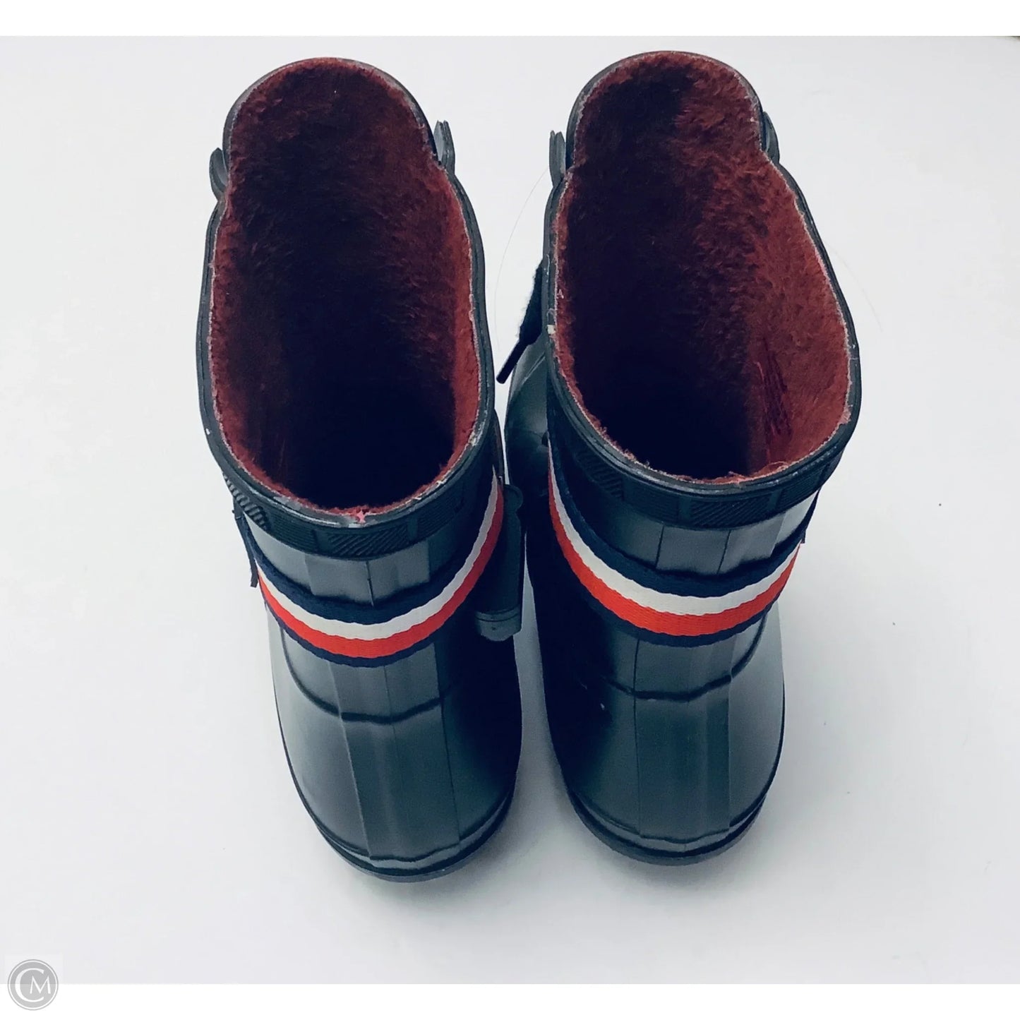 Boots Rain By Tommy Hilfiger In Black, Size: 7