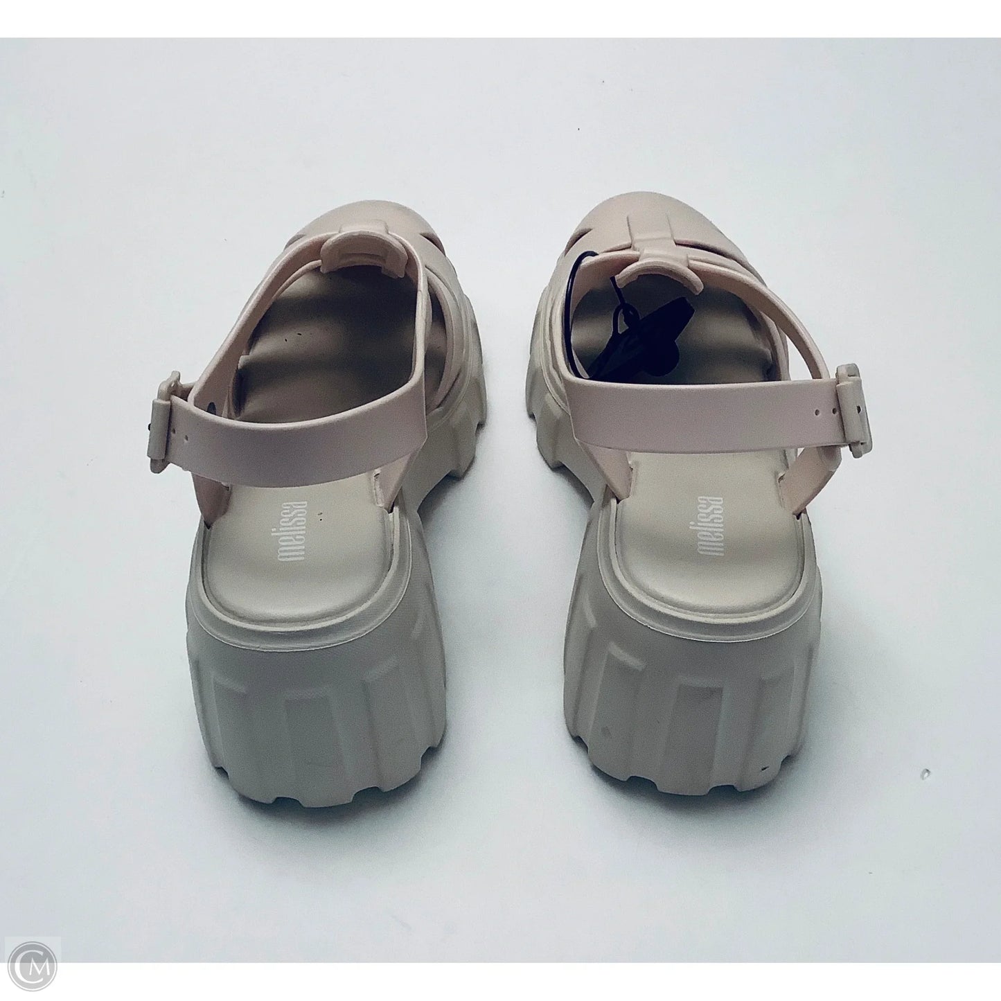 Shoes Heels Platform By Clothes Mentor In Cream, Size: 8