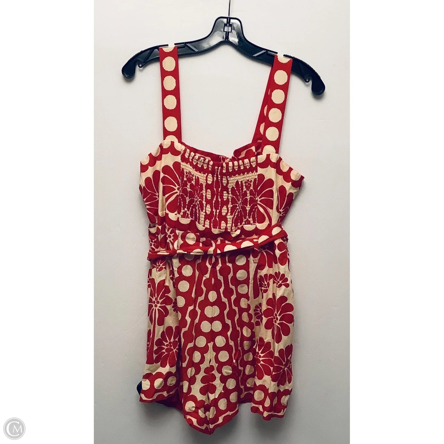 Romper By Farm Rio In Red, Size: L