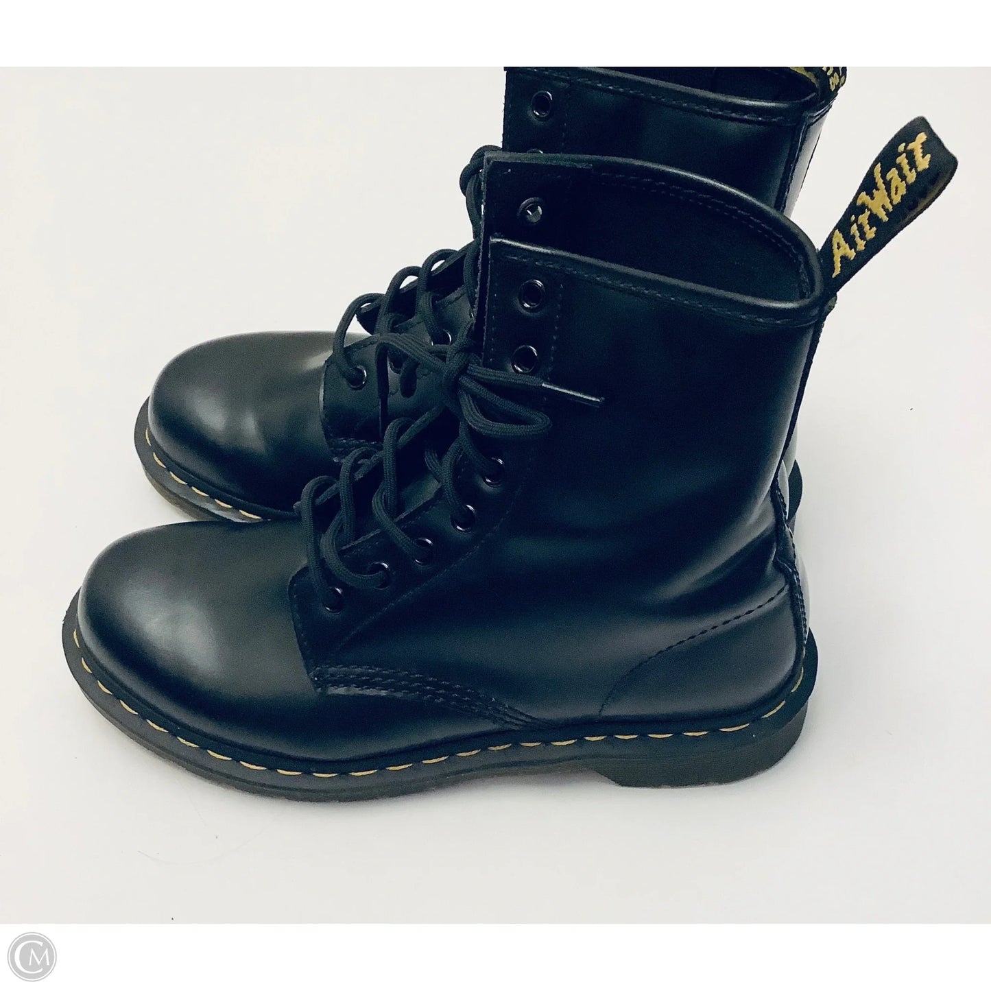 Boots Combat By Dr Martens In Black, Size: 9