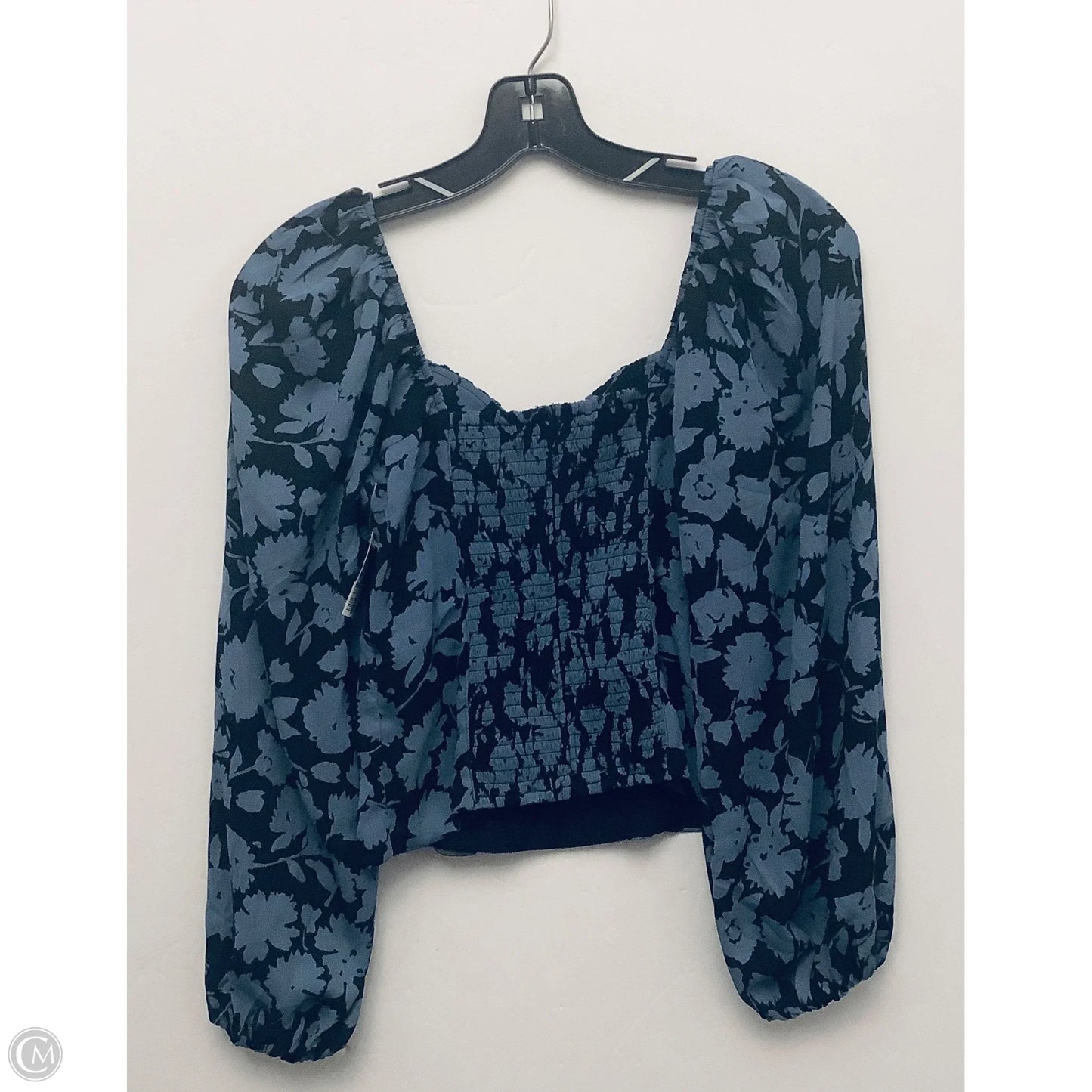 Top Long Sleeve By Abercrombie And Fitch In Black, Size: S