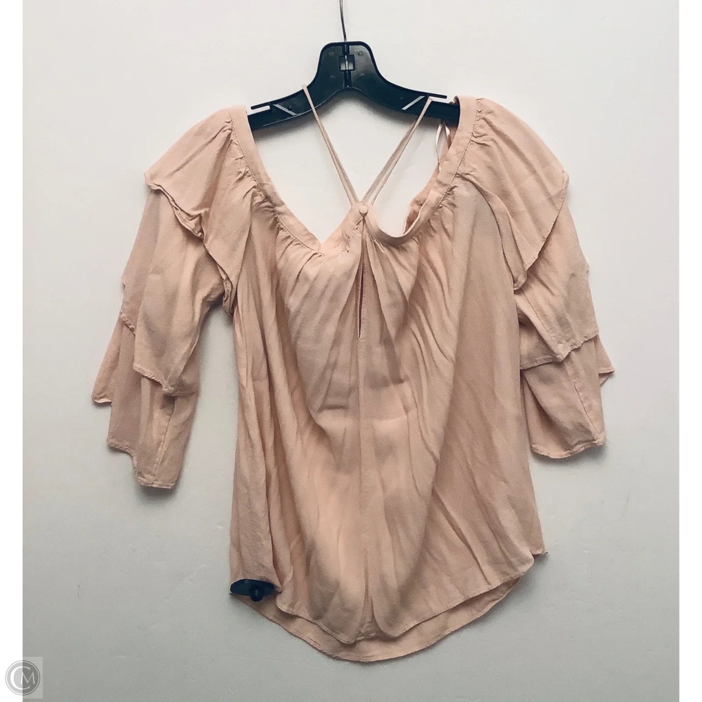 Top Short Sleeve By 1.state In Pink, Size: S