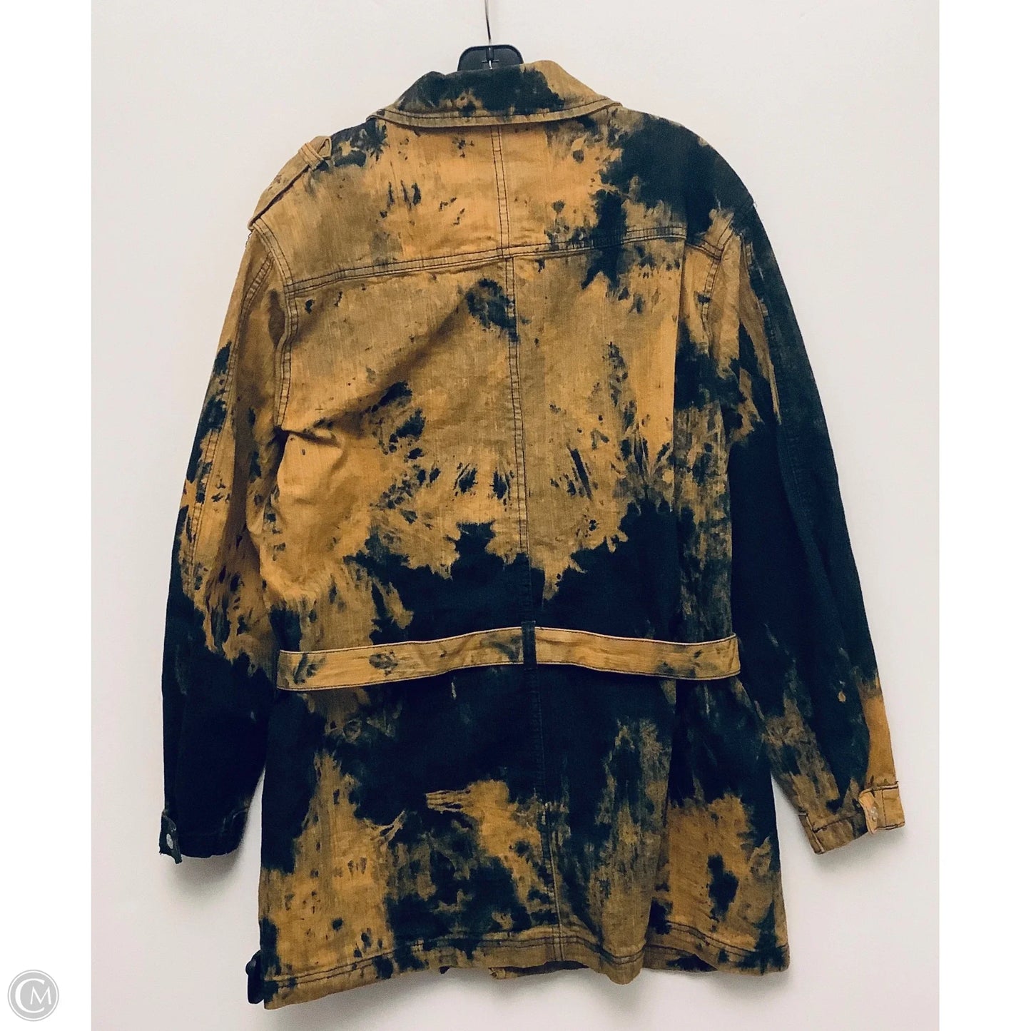 Jacket Denim By Clothes Mentor In Multi-colored, Size: 3x
