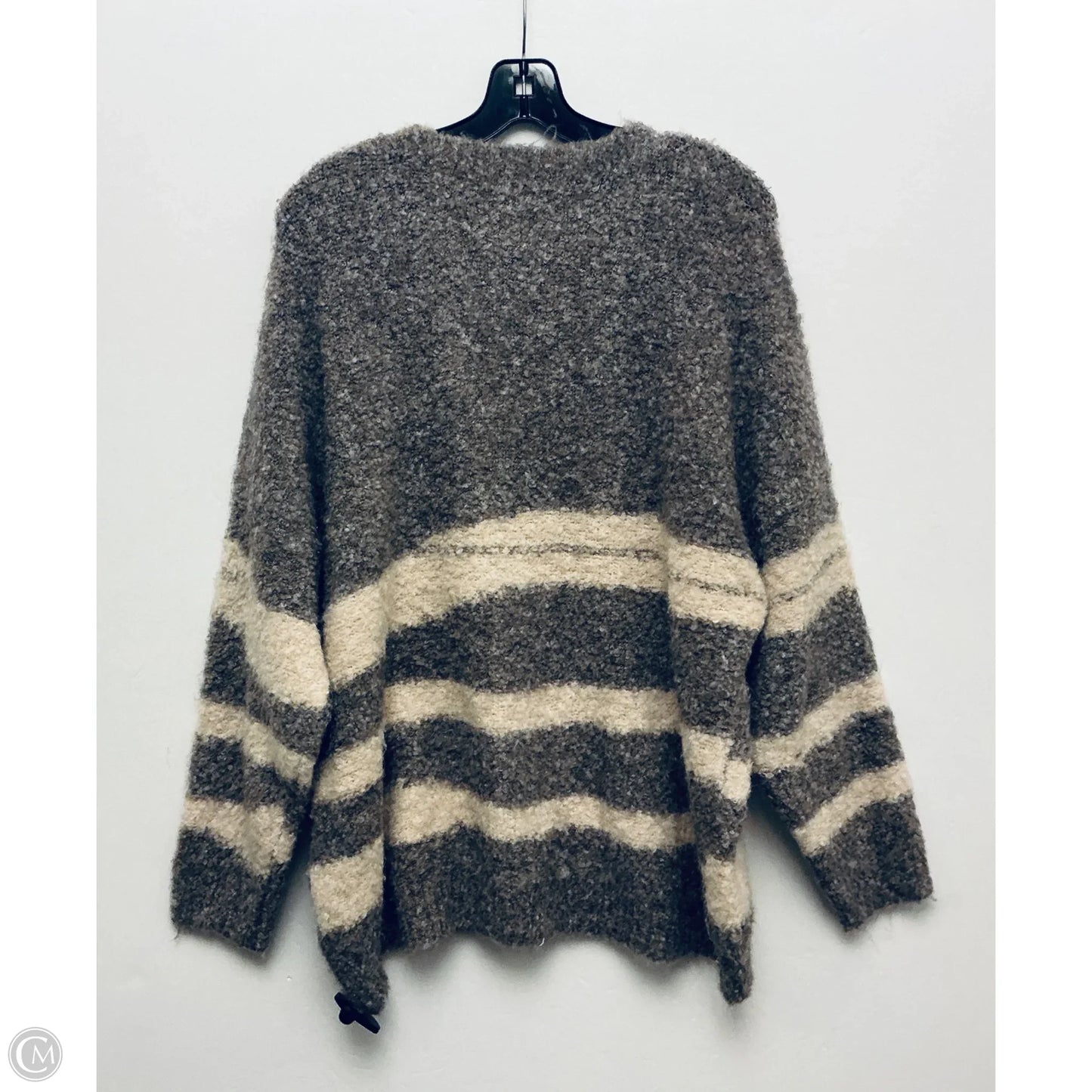 Sweater By 143 Story In Brown & Cream, Size: 2x