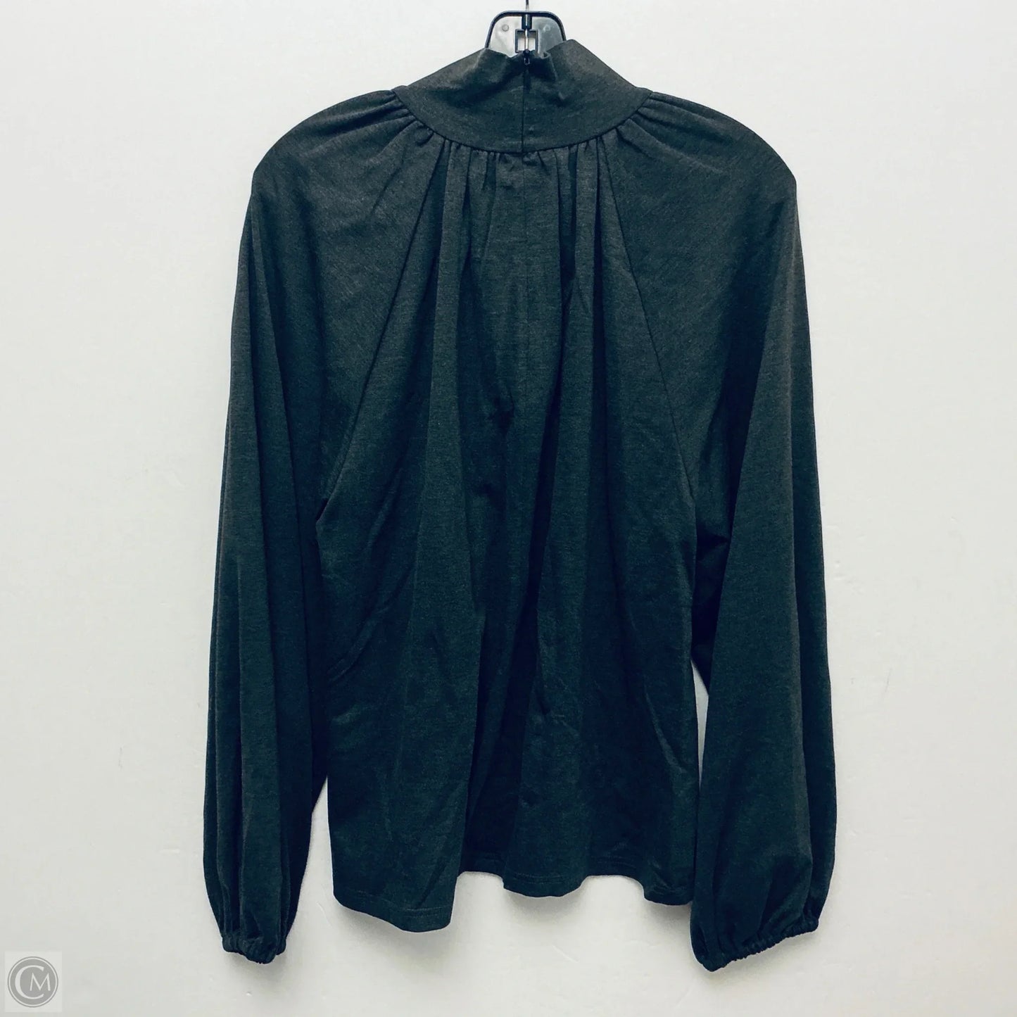 Top Long Sleeve By Toccin NY In Grey, Size: Xl