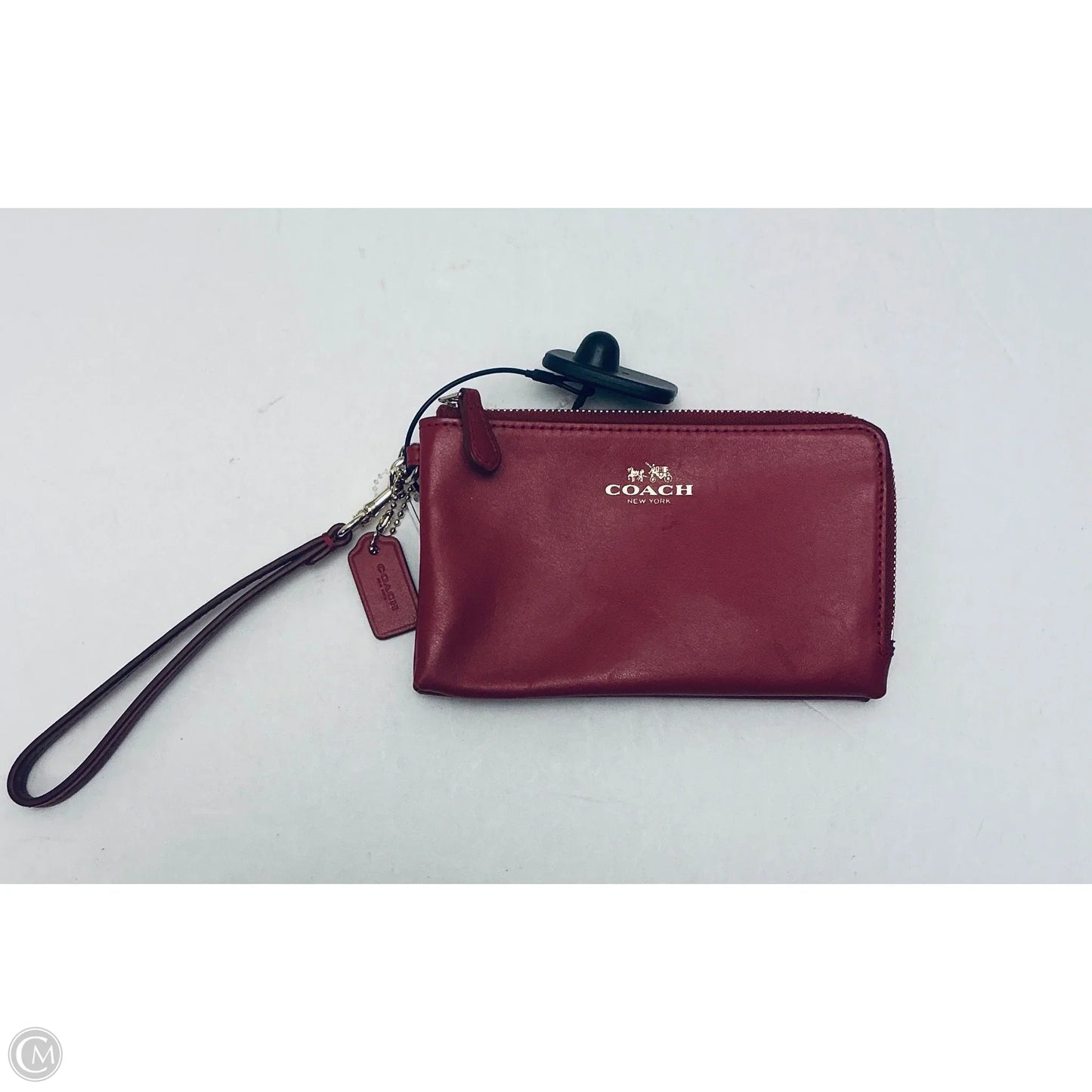 Coin Purse Designer By Coach, Size: Medium
